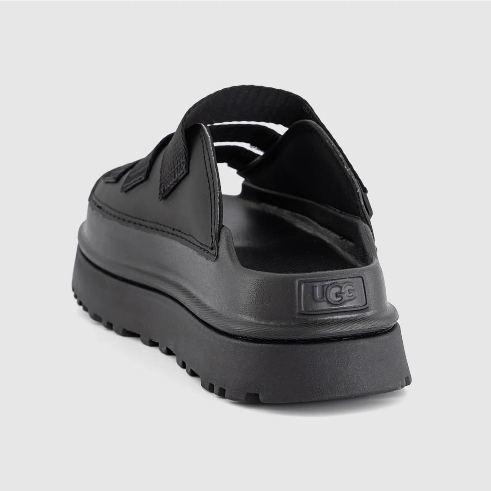 Дамски черни чехли UGG 1167430 Heel View