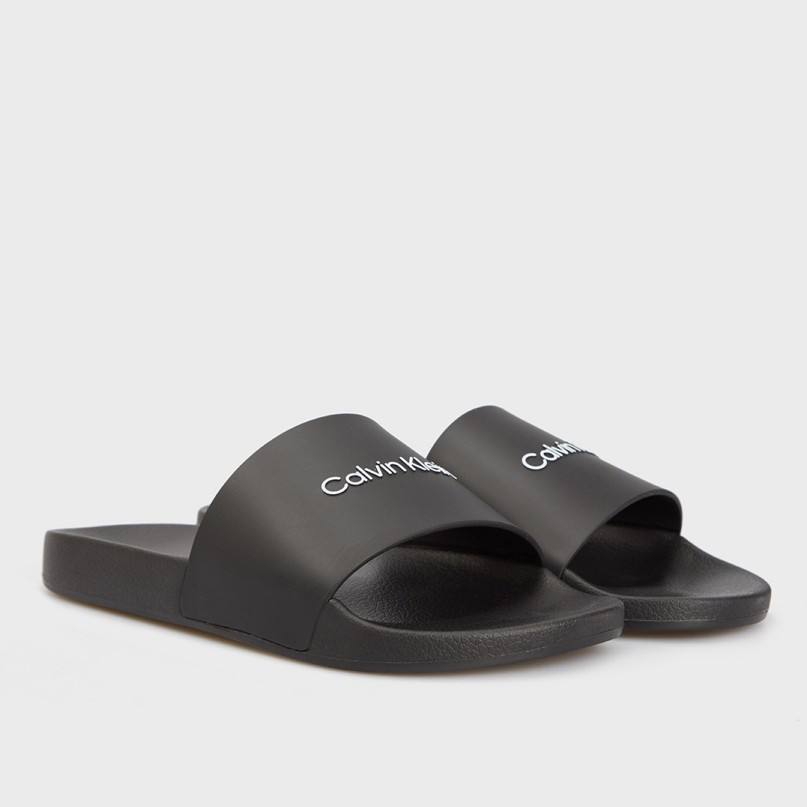 Мъжки черни чехли Calvin Klein HM0HM00455