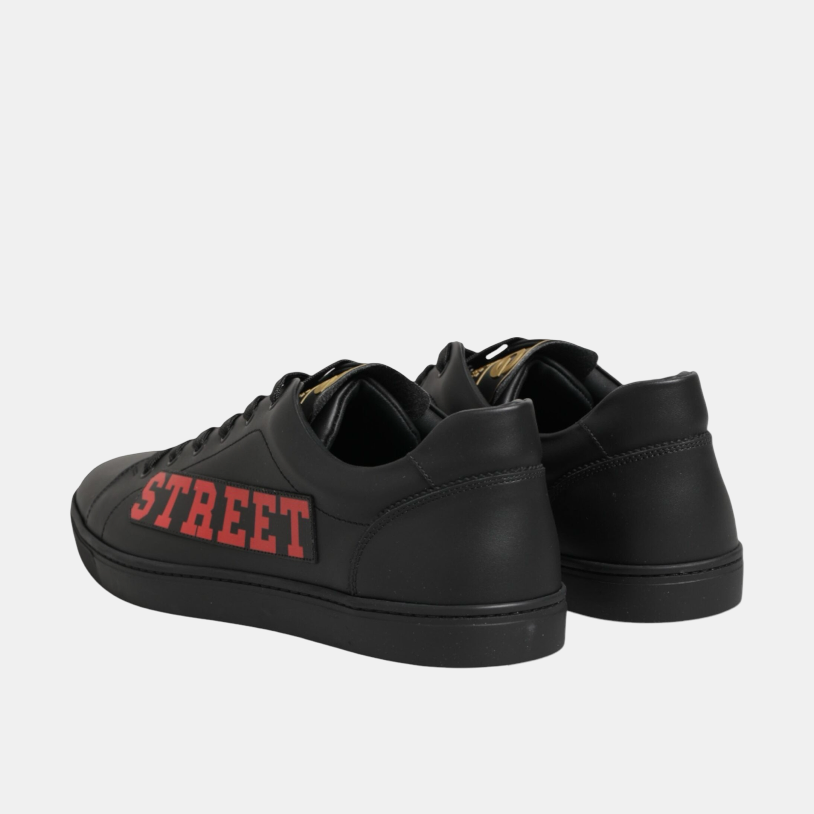 Dolce & Gabbana Street Life Men Sneakers CS1640 B5708 Heel View