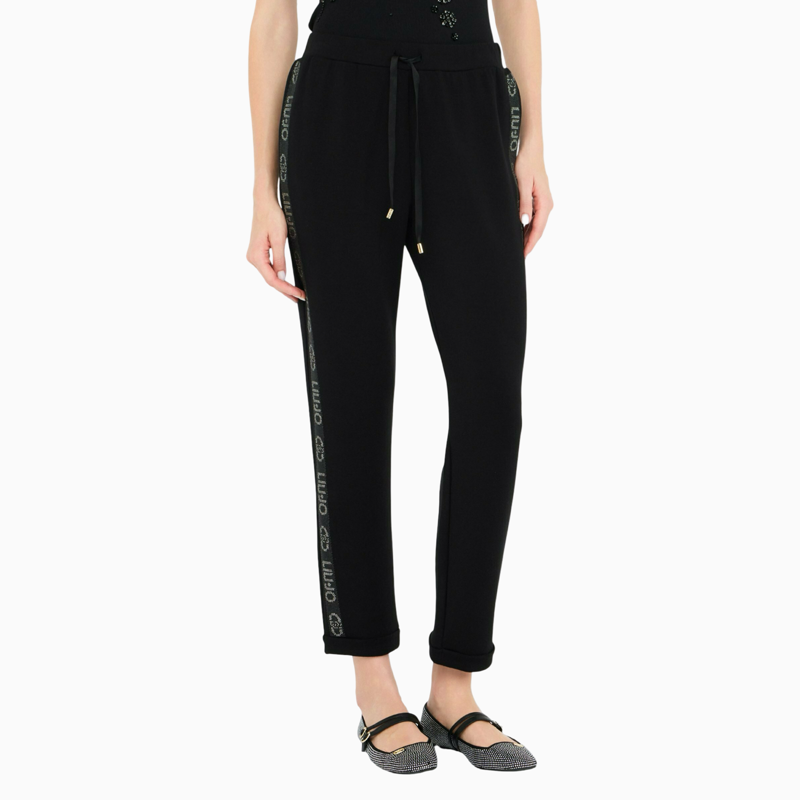 Дамско долнище Liu Jo women Sweatpants TF5093 J4616 Front View