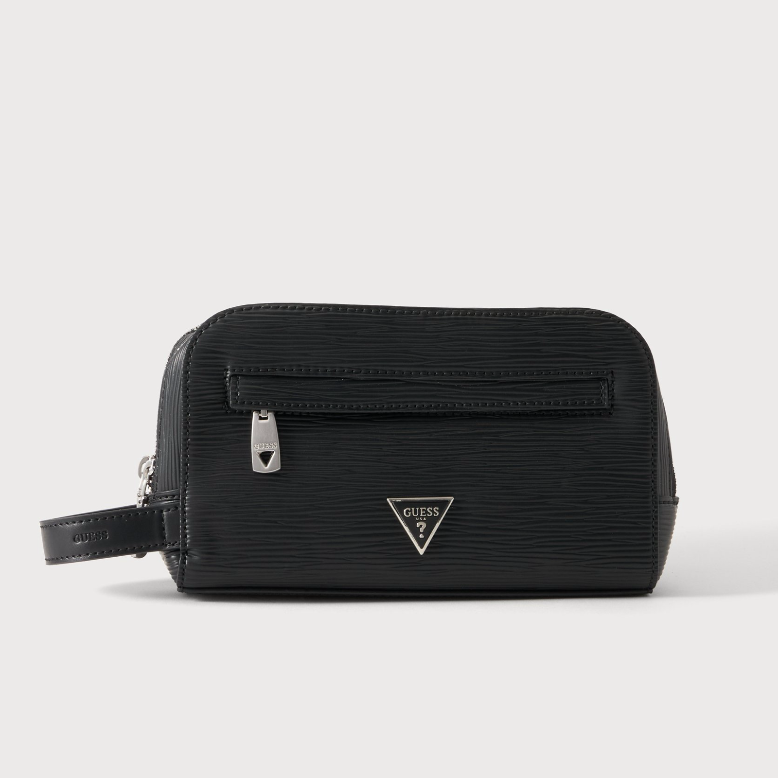 Мъжка козметична чанта Guess Men Cosmetic Bag PMMIPWP6261 BLA Front View