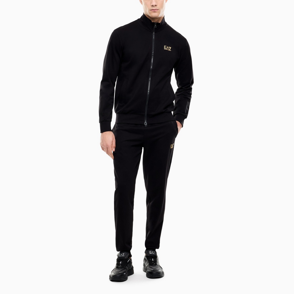 Мъжки спортен екип Ea7 Emporio Armani Men Tracksuit 8NPV60 PJVRZ 0208 Front View