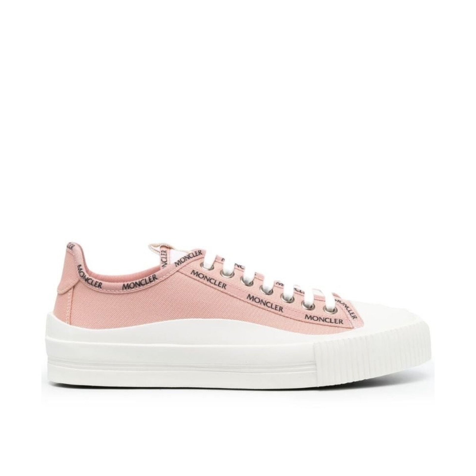 Moncler Glissiere Women Sneakers 4M7264002SS9510 Lateral View