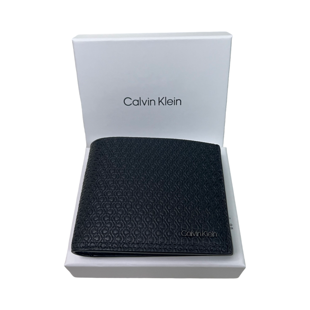 Мъжки портфейл естествена кожа Calvin Klein K50K510896 в кутия