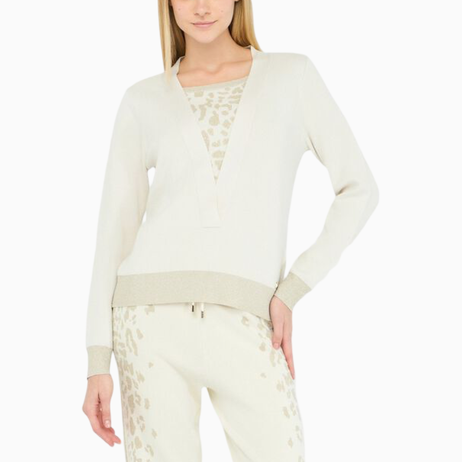 Дамски пуловер Liu Jo Better Women Sweater TF5254 MS49I Front View