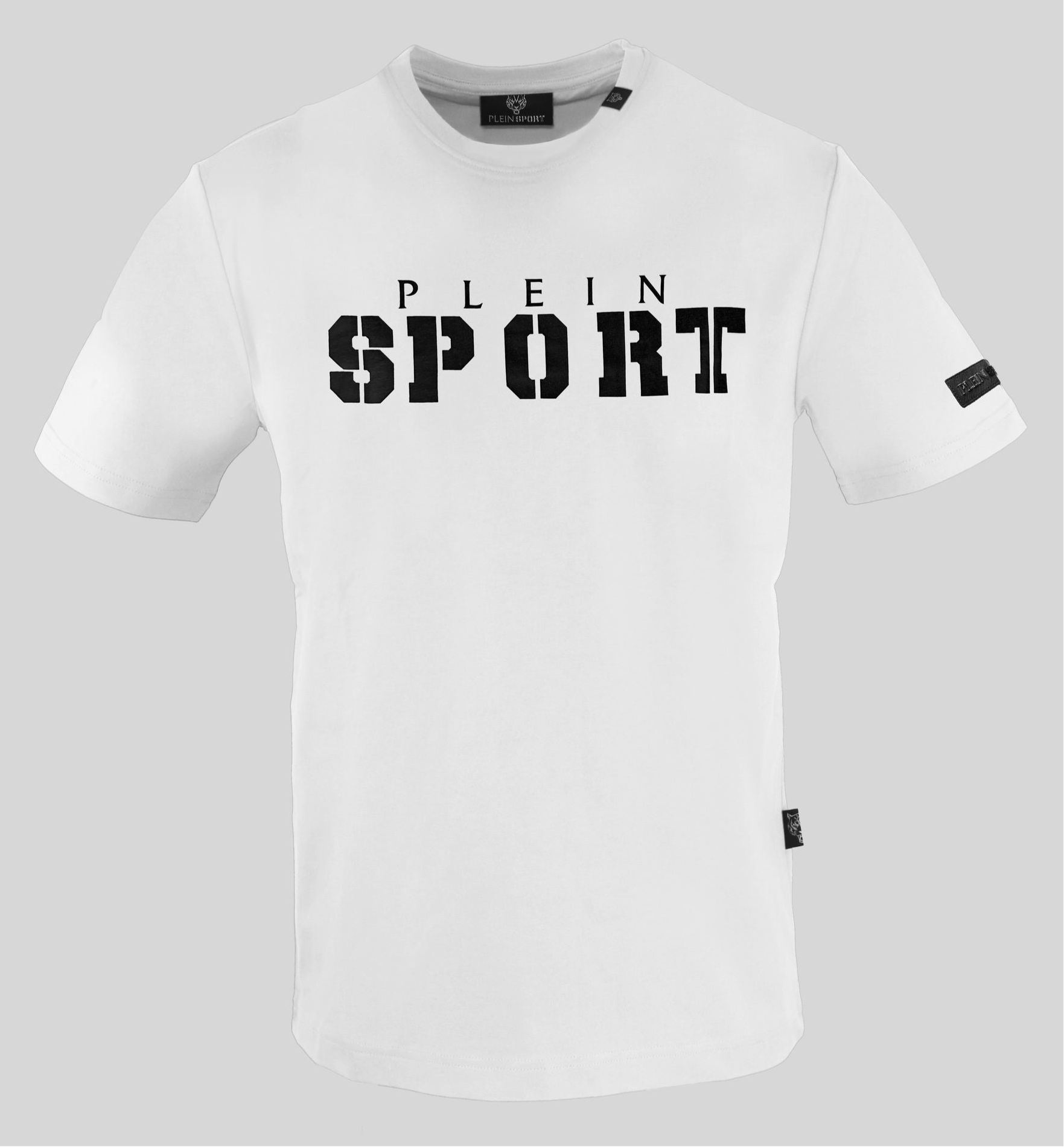 Мъжка тениска Plein Sport TIPS40001_WHITE в бяло