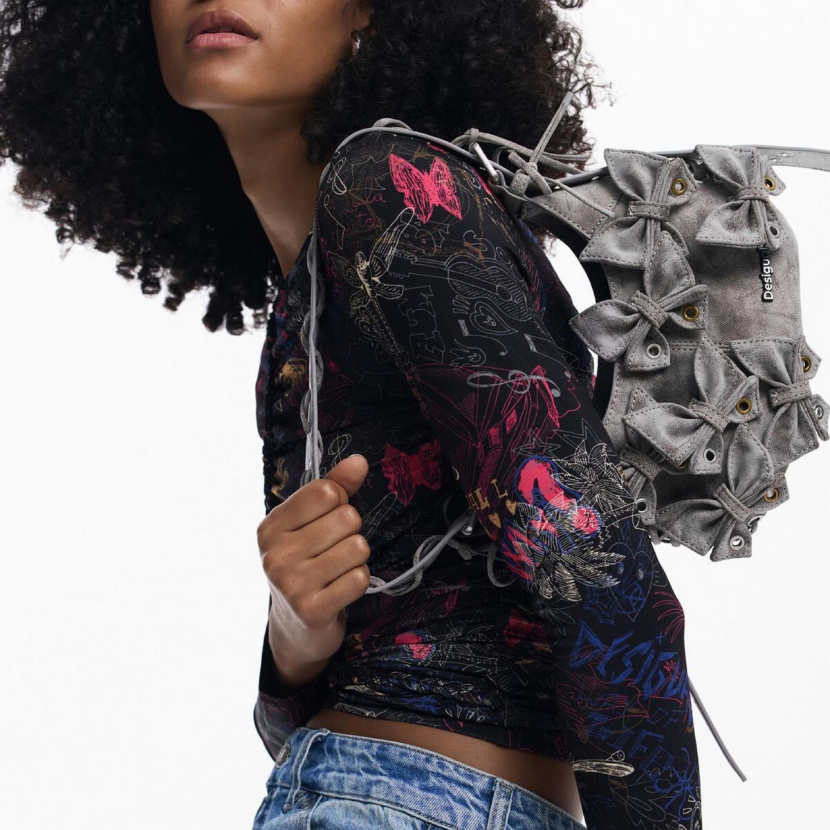 Дамска чанта Desigual Women Ceossbody Bag 26WAXP84 2006 Model View