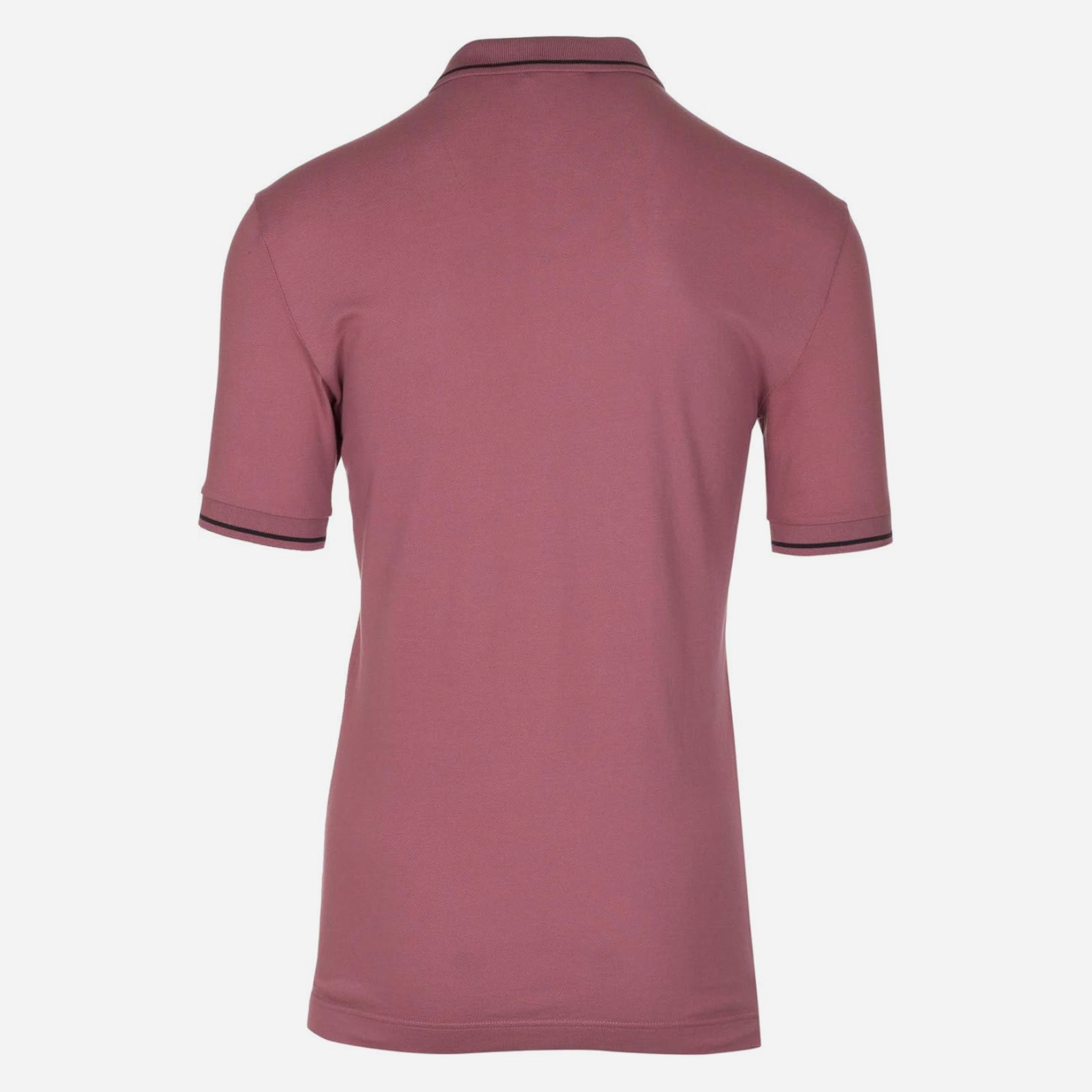 Мъжка розова поло тениска с бродерия черна корона DOLCE & GABBANA Men’s Luxury Pink Polo with Black Crown Embroidery