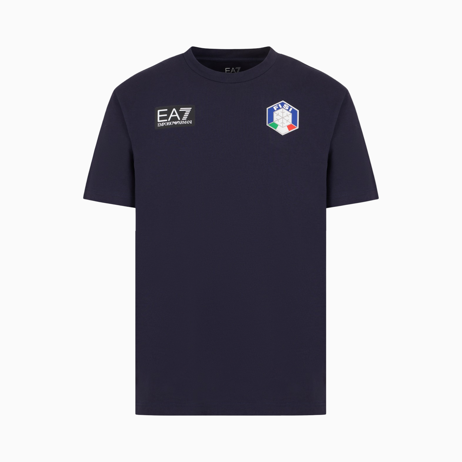 Мъжка синя тениска EA7 Emporio Armani Men T-shirt 6DPT1 FPJMUZ 1577 Front View