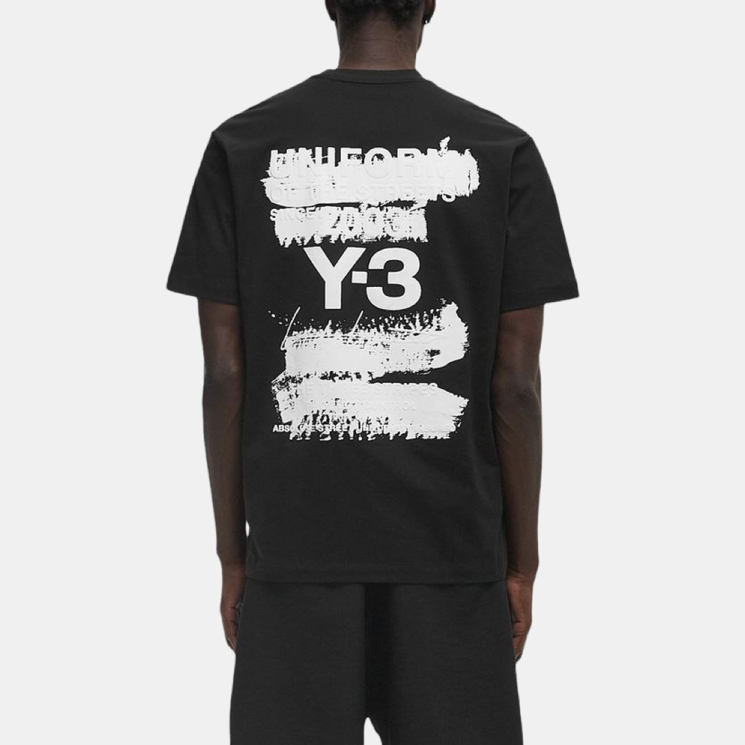 Мъжка черна тениска Y-3 Men T-shirt