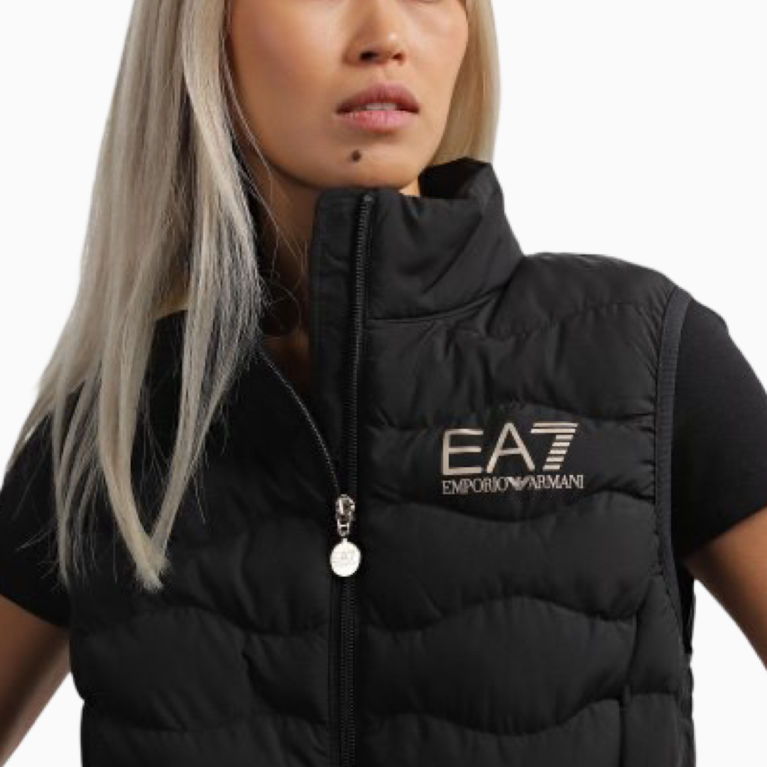 Дамски черен елек EA7 Emporio Armani 8NTQ08 TNF8Z