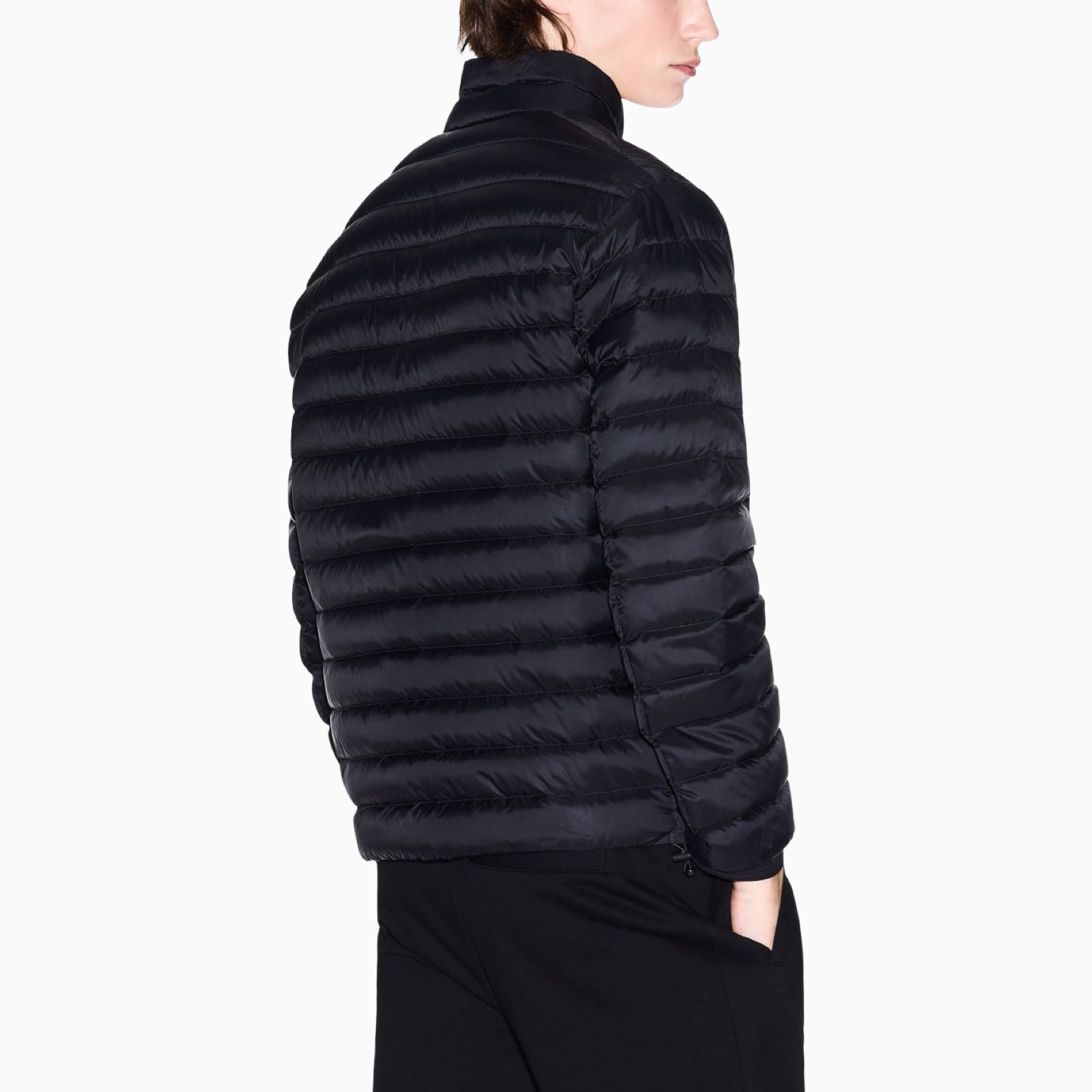 Мъжко черно яке Armani Exchange Men Jacket XM001919 AF16927 Back View