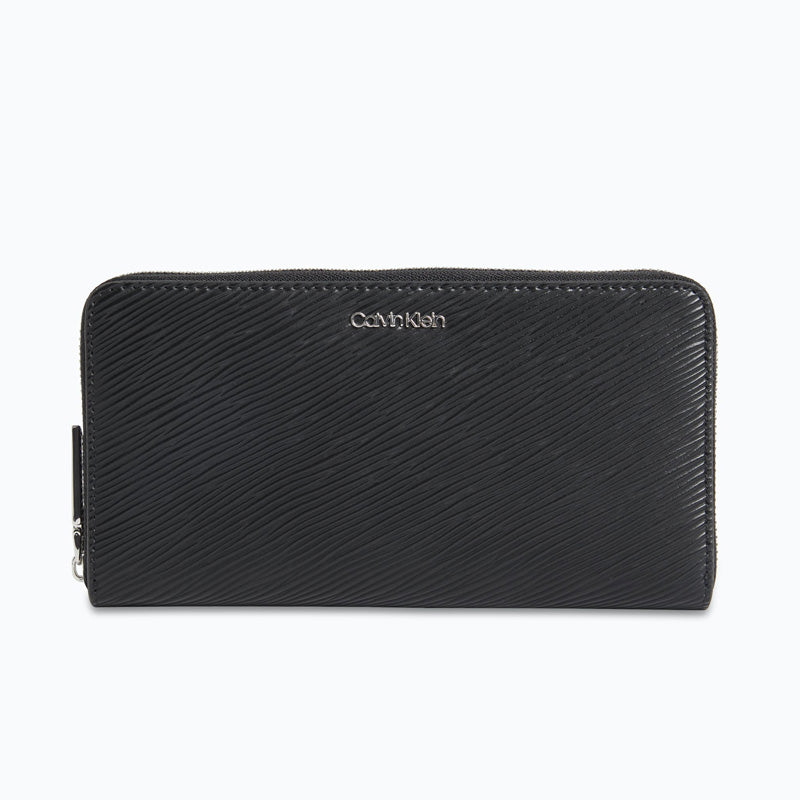 Клъч портфейл Unisex clutch wallet Calvin Klein K60K610266 Black front view
