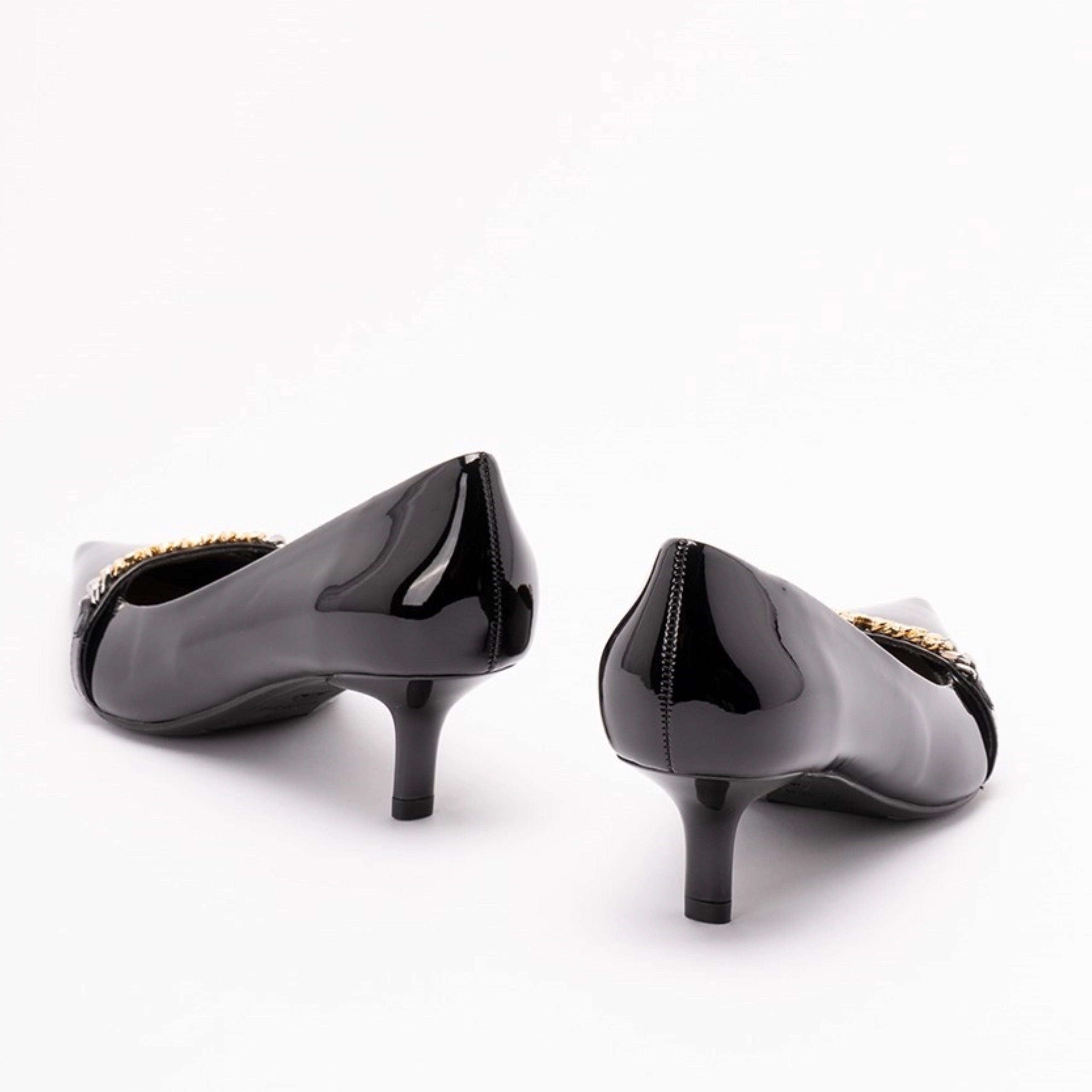 Дамски токчета Women’s heels 6 cm PINKO Gloria SD0365E002Z99 Black heels view
