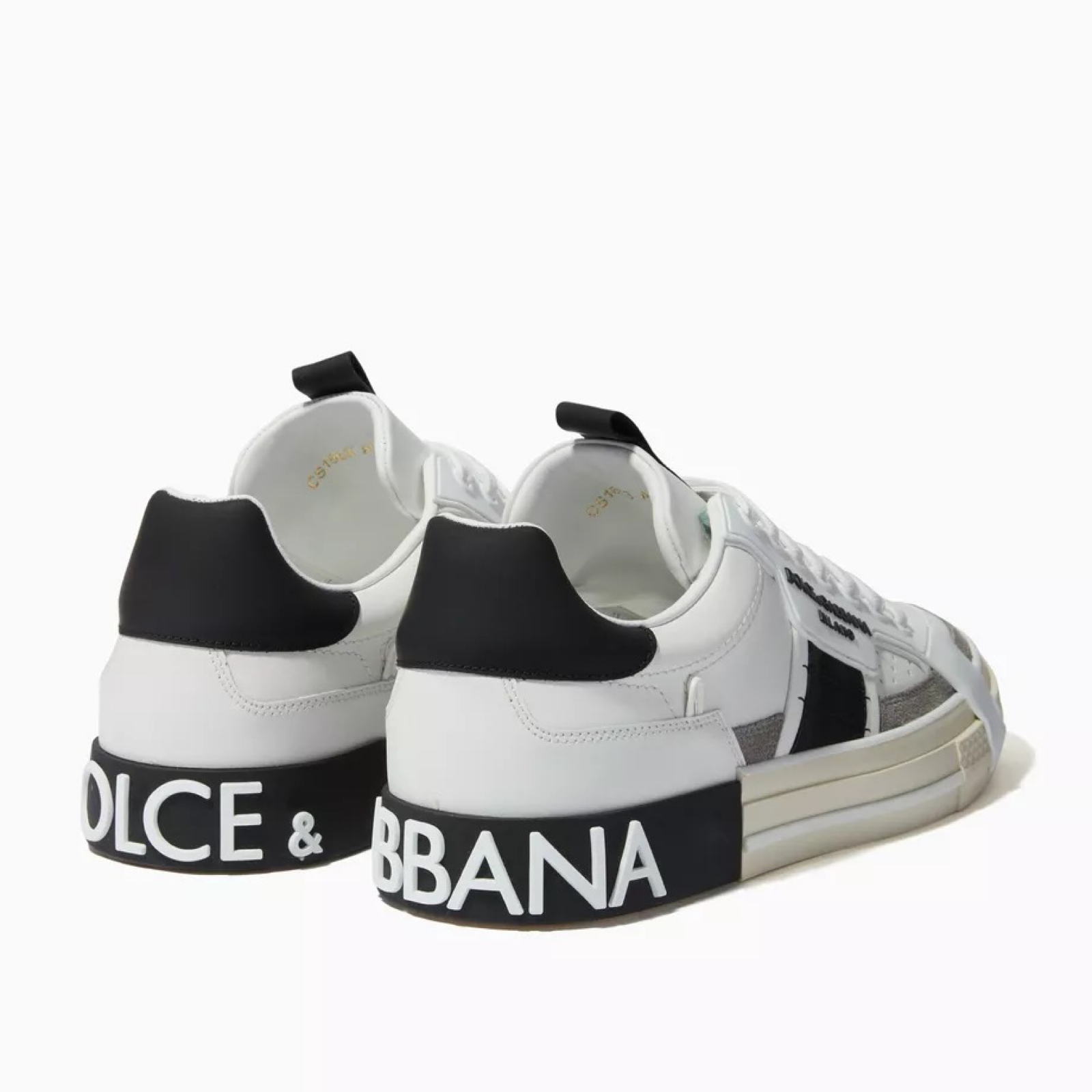 Dolce & Gabbana Custom 2.Zero Men Sneakers Heel View