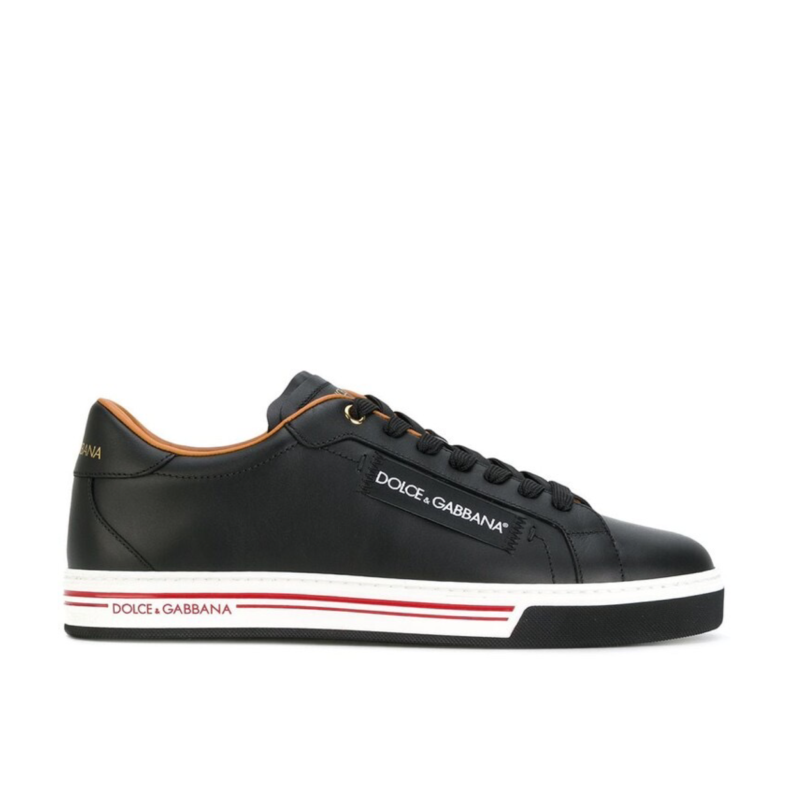 Мъжки черни маратонки Dolce & Gabbana Roma Men Sneakers CS1572 AN175