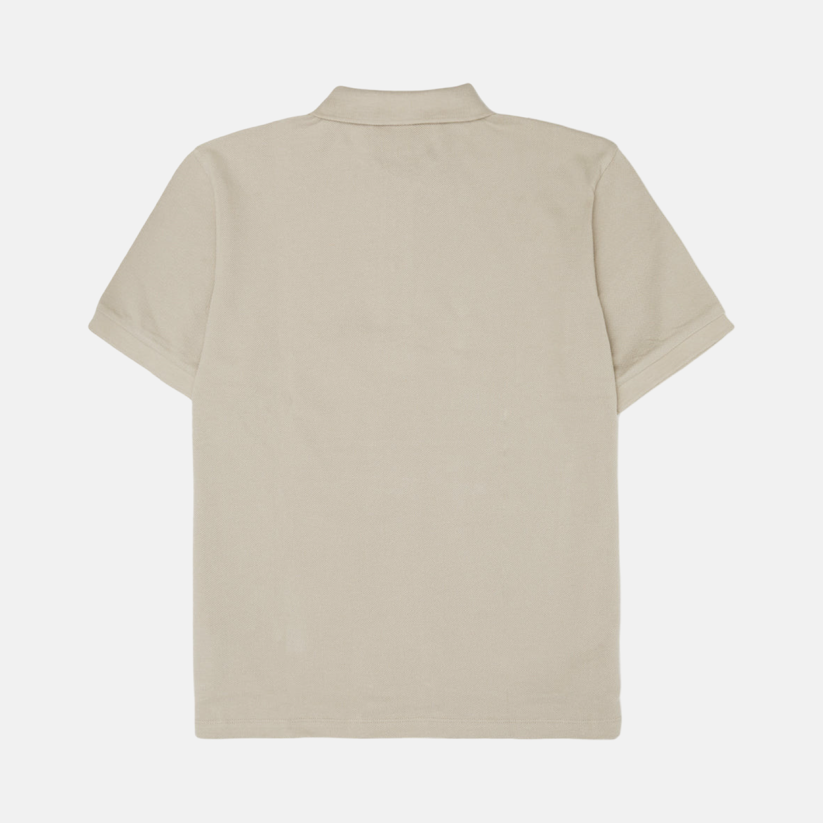 Burberry Pale Stone Cotton Collared Polo Shirt