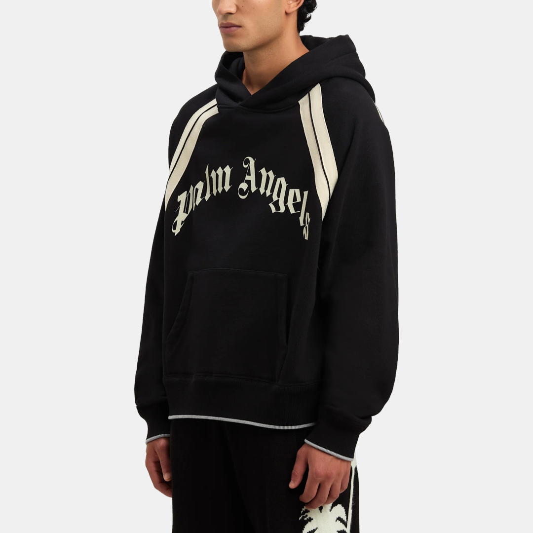 Мъжко черно худи Palm Angels Men Hoodie