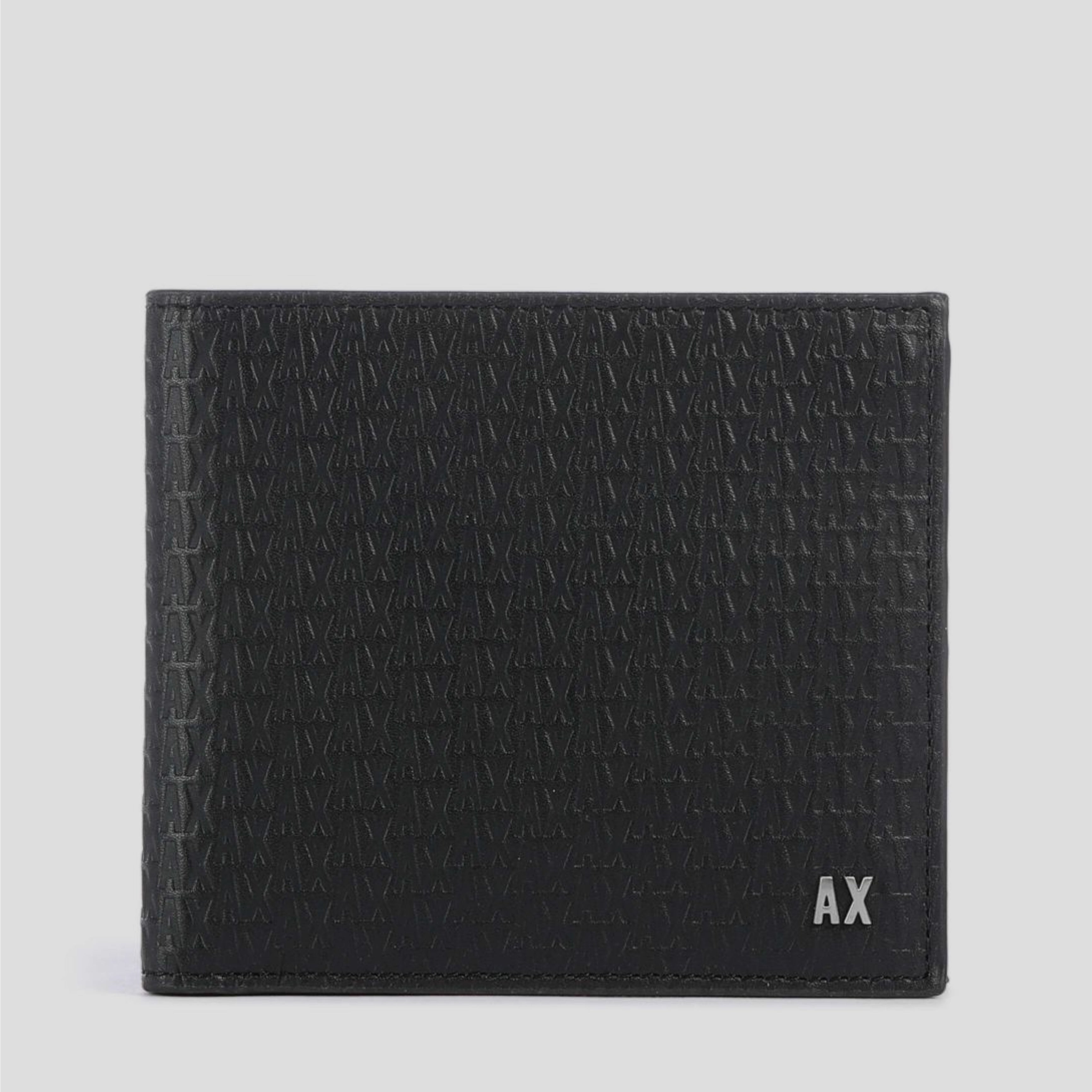 Мъжки портфейл от естествена кожа Men’s wallet Armani Exchange
958097 4R847 00020 Black