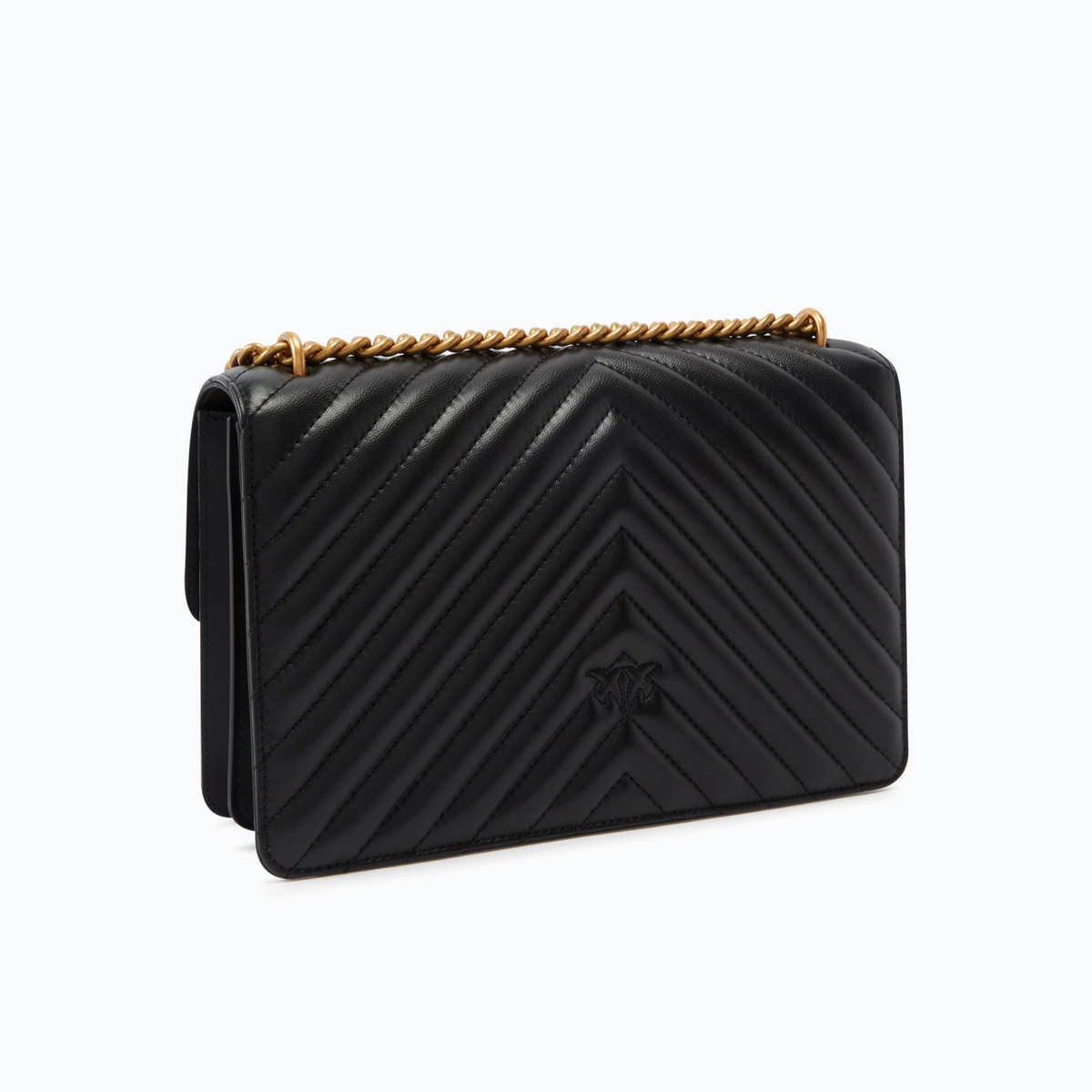 Дамска чанта Pinko Love One Chevron 100941 A0GK Z99Q Shoulder Bag Back View