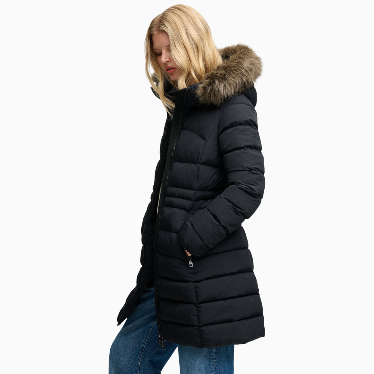 Дамско яке Superdry Women Jacket W5012185A Side View