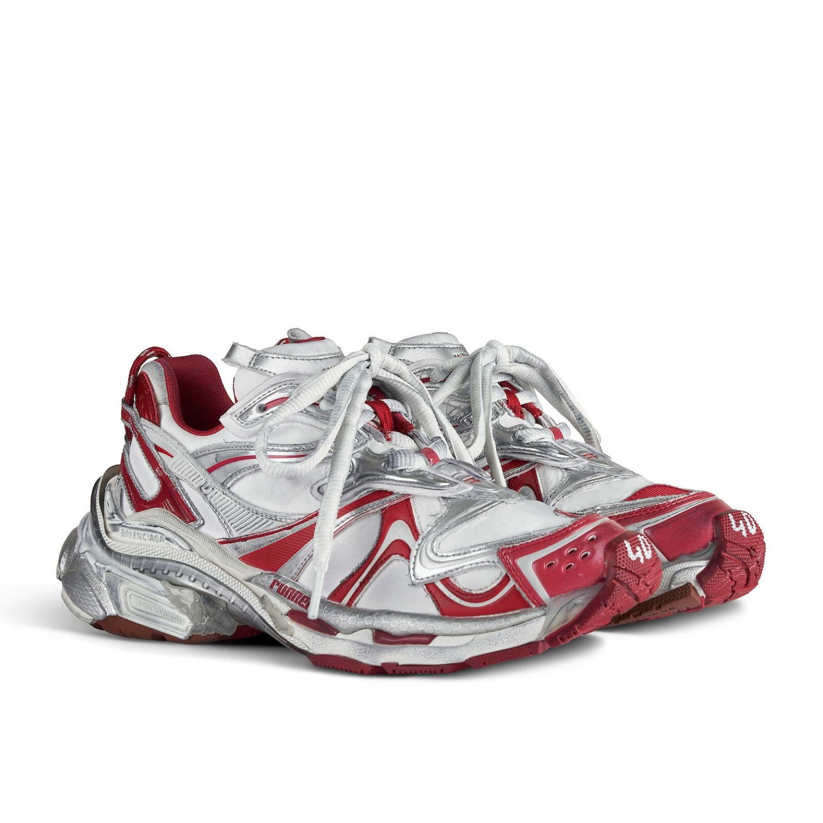 Мъжки кецове Men’s sneakers Balenciaga Runner 2.0 779066WRNNY9620 angled view
