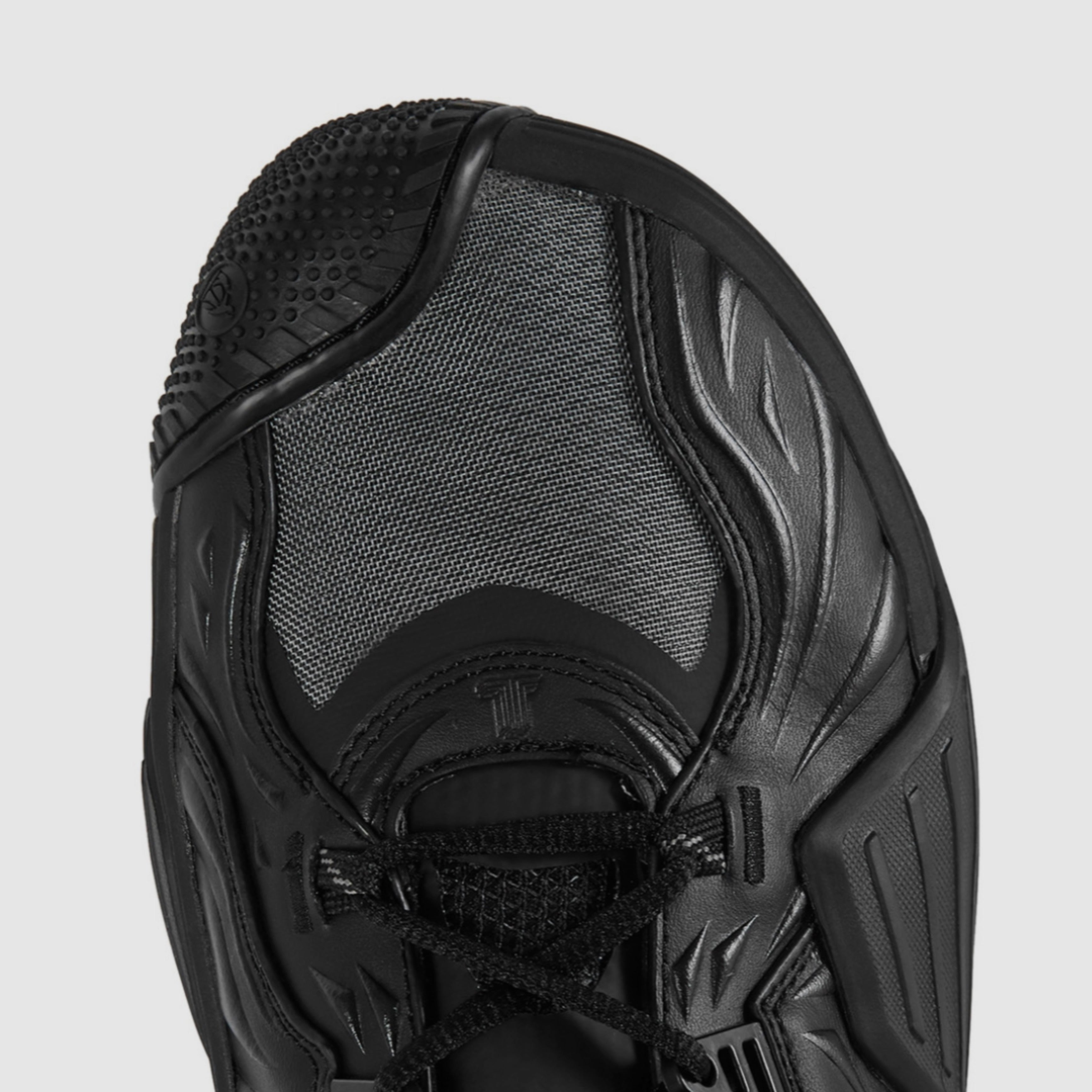 Мъжки луксозни маратонки Men’s sneakers Flash-X 911747 Black top toe view
