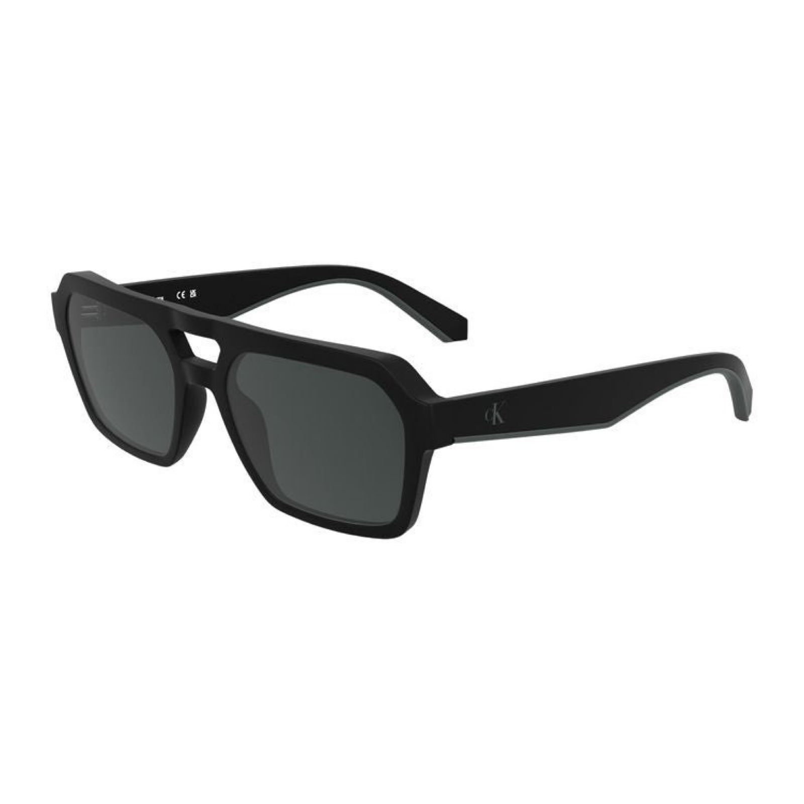 Calvin Klein Black Bio Based Fabric Sunglasses