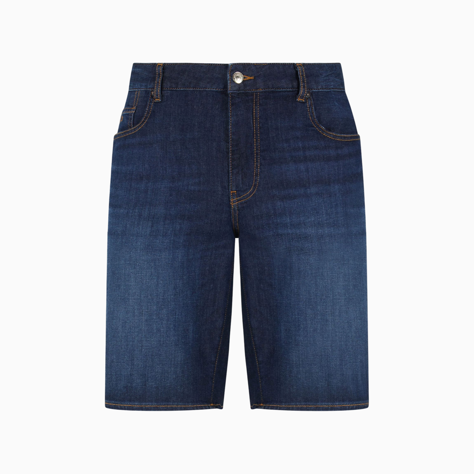 Мъжки къси дънки Armani Exchange Men Denim Shorts XM000073 AF13089 MB010 Front View