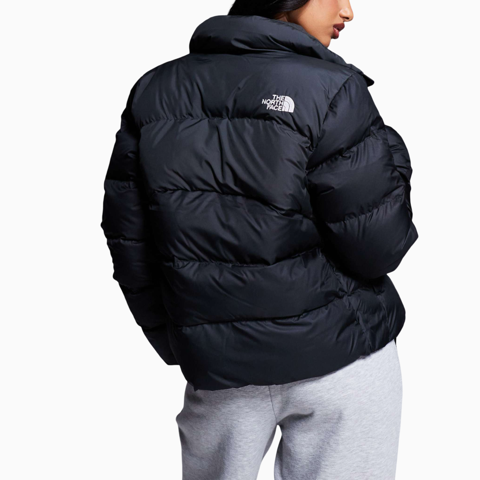 Дамски черно яке The North Face Women Jacket NF0A89JDKT0 Back View