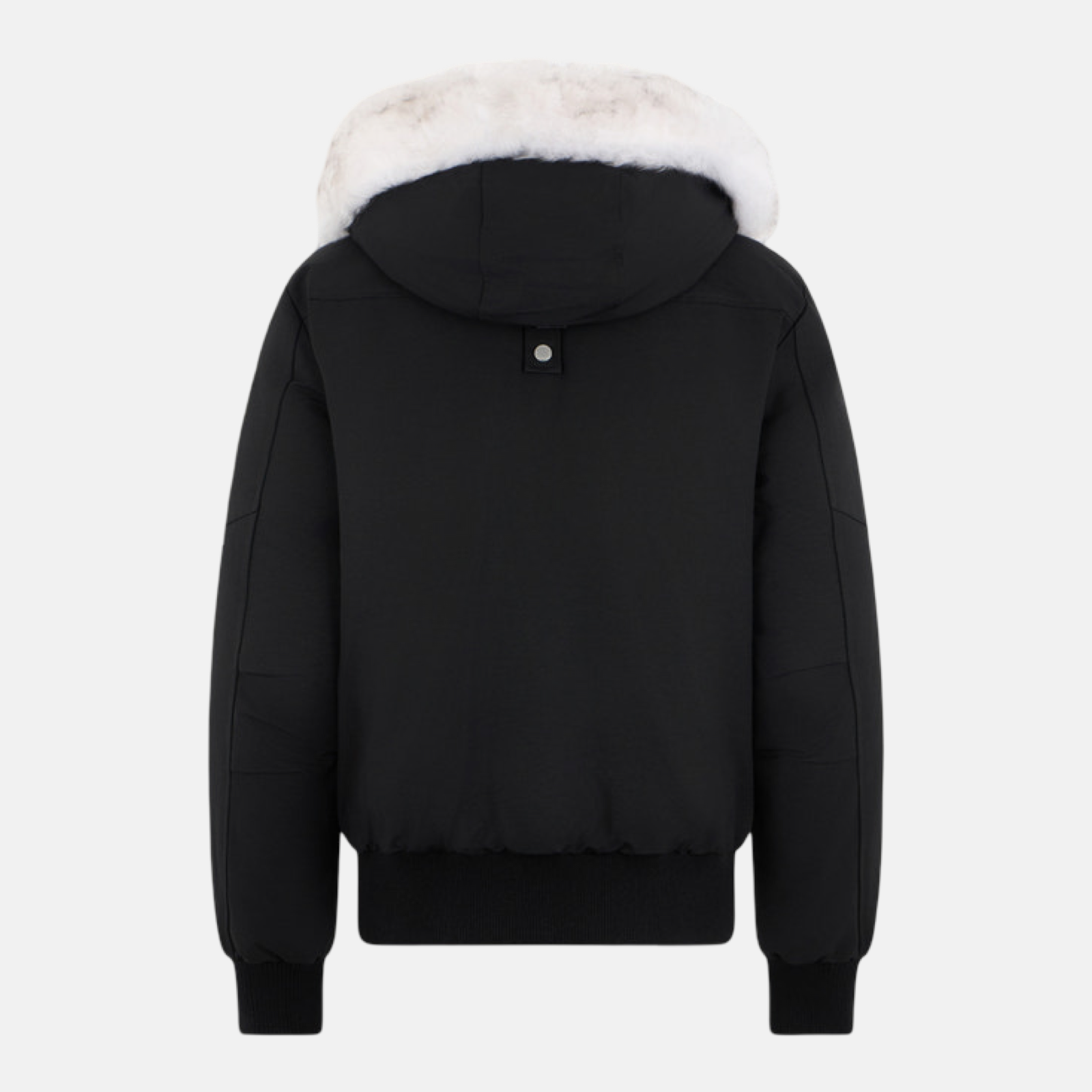 Moose Knuckles Ballistic Shearling Men Bomber Jacket 822185850252 Back View