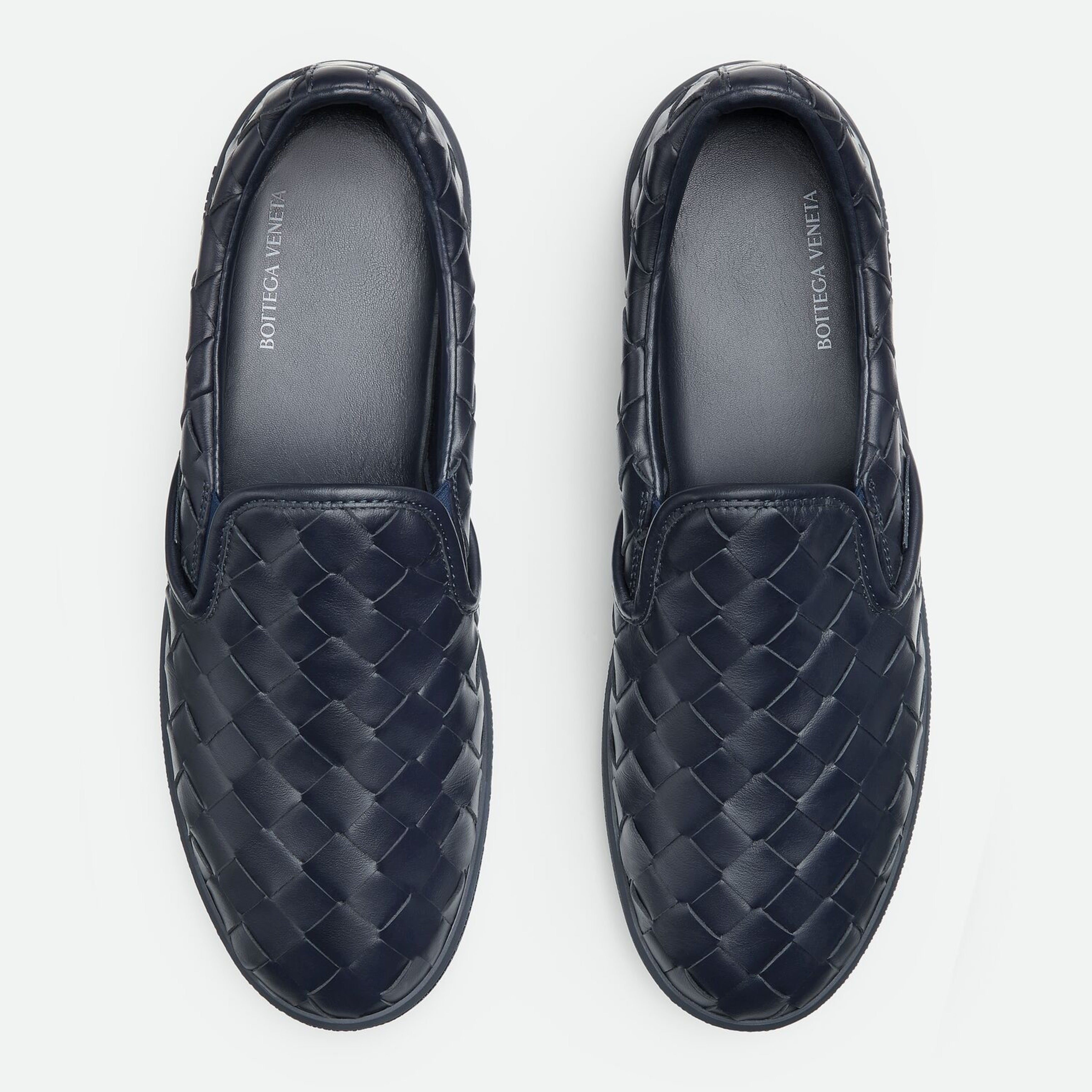 Мъжки кецове Men’s sneakers Bottega Veneta Sawyer 775320V3HB04268 Dark Blue top view