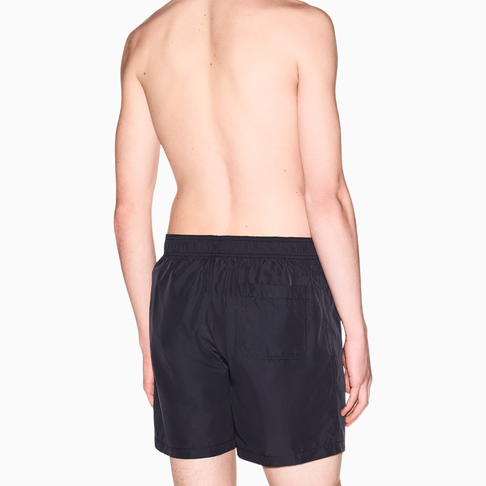 Мъжки черни бански Armani Exchange Men  Swimwear XM000812 AF13556 UC001 Back View