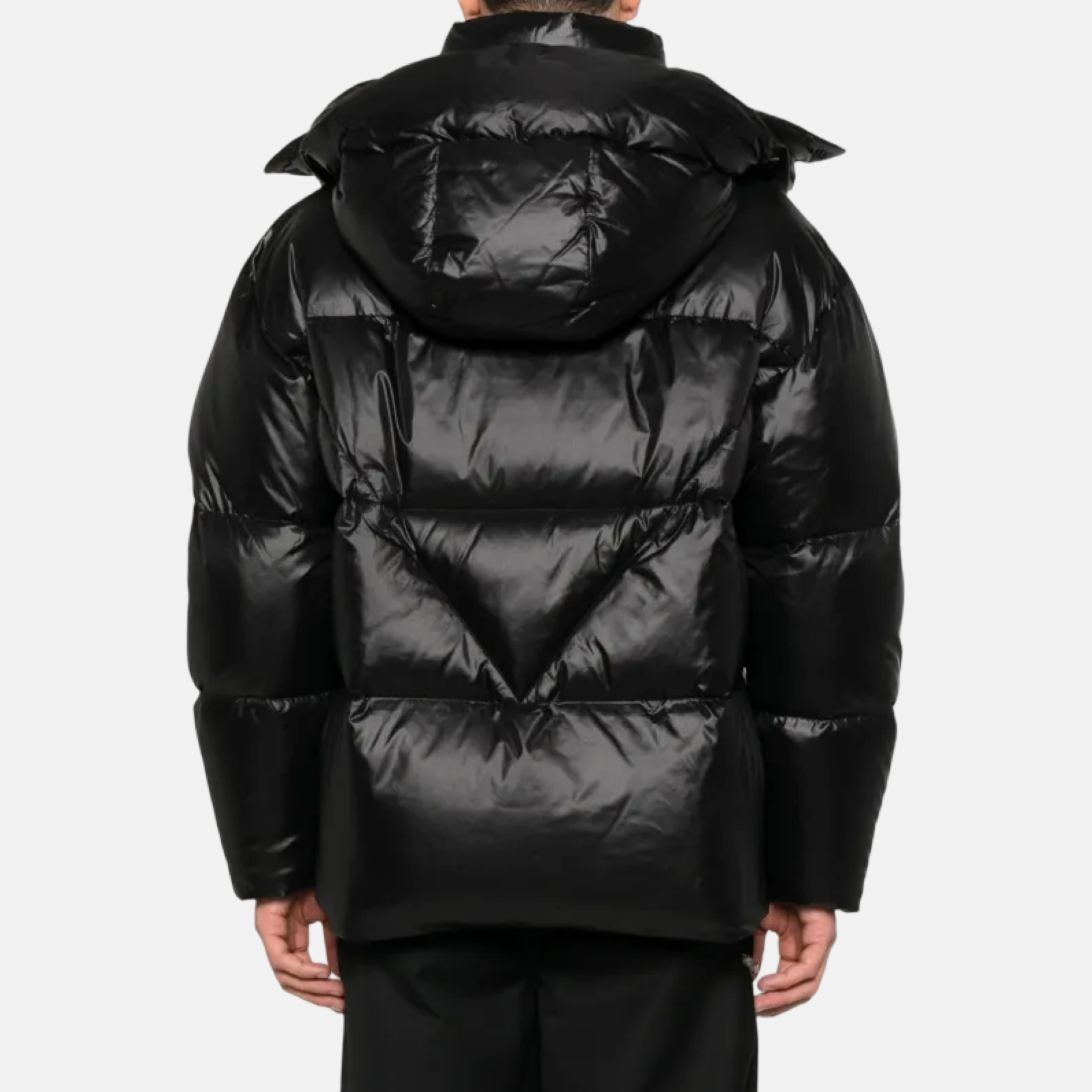 Мъжко черно зимно яке Peuterey Men Jacket PEX017801181950 Back View