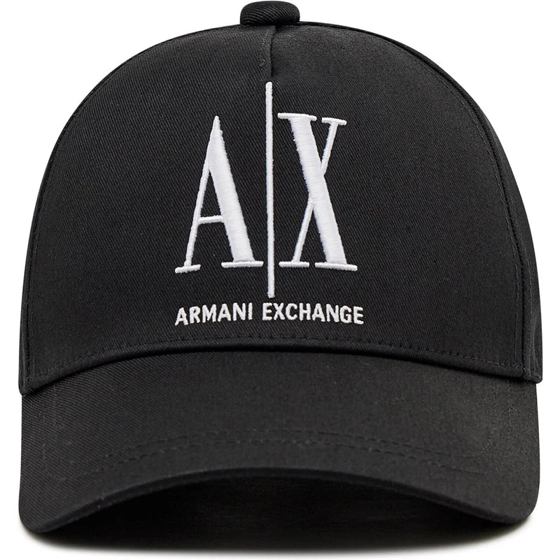 Шапка с козирка в черно Armani Exchange 944170 1A170 00121 нова колекция