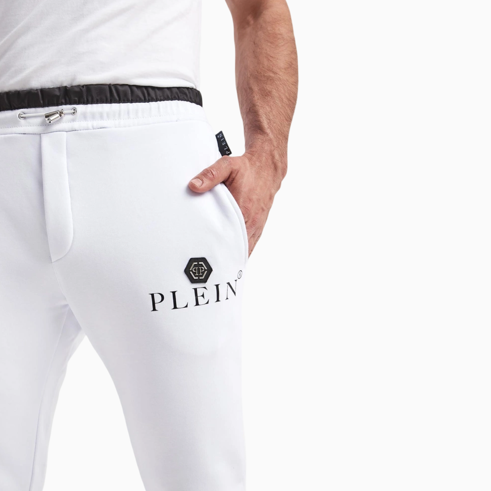 Мъжко долнище Philipp Plein Men Sweatpants SACC MJT2073 PTE003N Close-Up