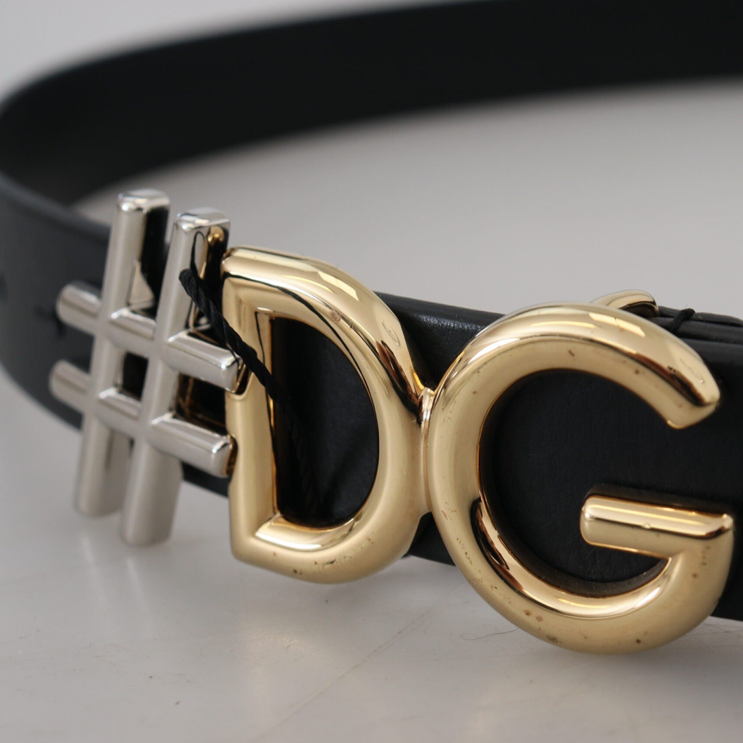 Dolce & Gabbana #DG Logo Buckle Belt