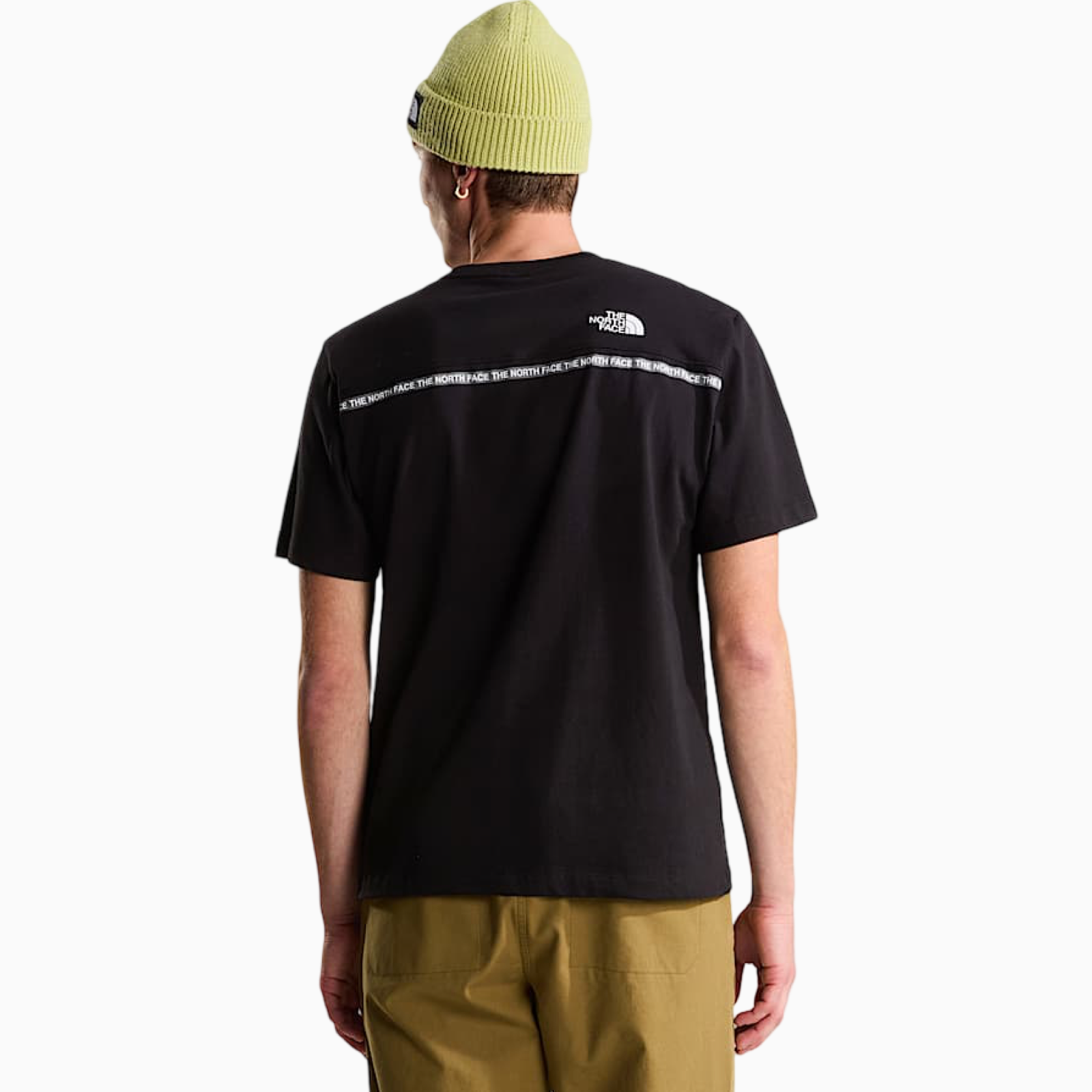 Мъжка черна тениска The North Face Zumu Men T-shirt NF0A8GUY Back View