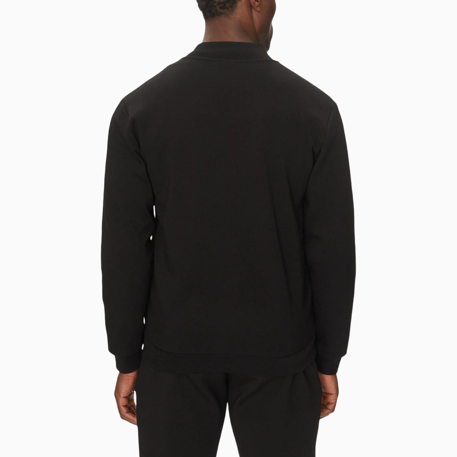Мъжко горнище суичър Men’s sweatshirt EA7 Emporio Armani 7M000093 AF12116 UC001 Black Back View