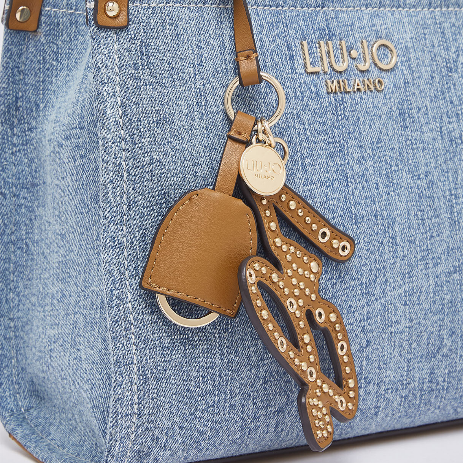 Дамска дънкова чанта Liu Jo Women Denim Handbag AA6192 T377A 74015 Close-Up