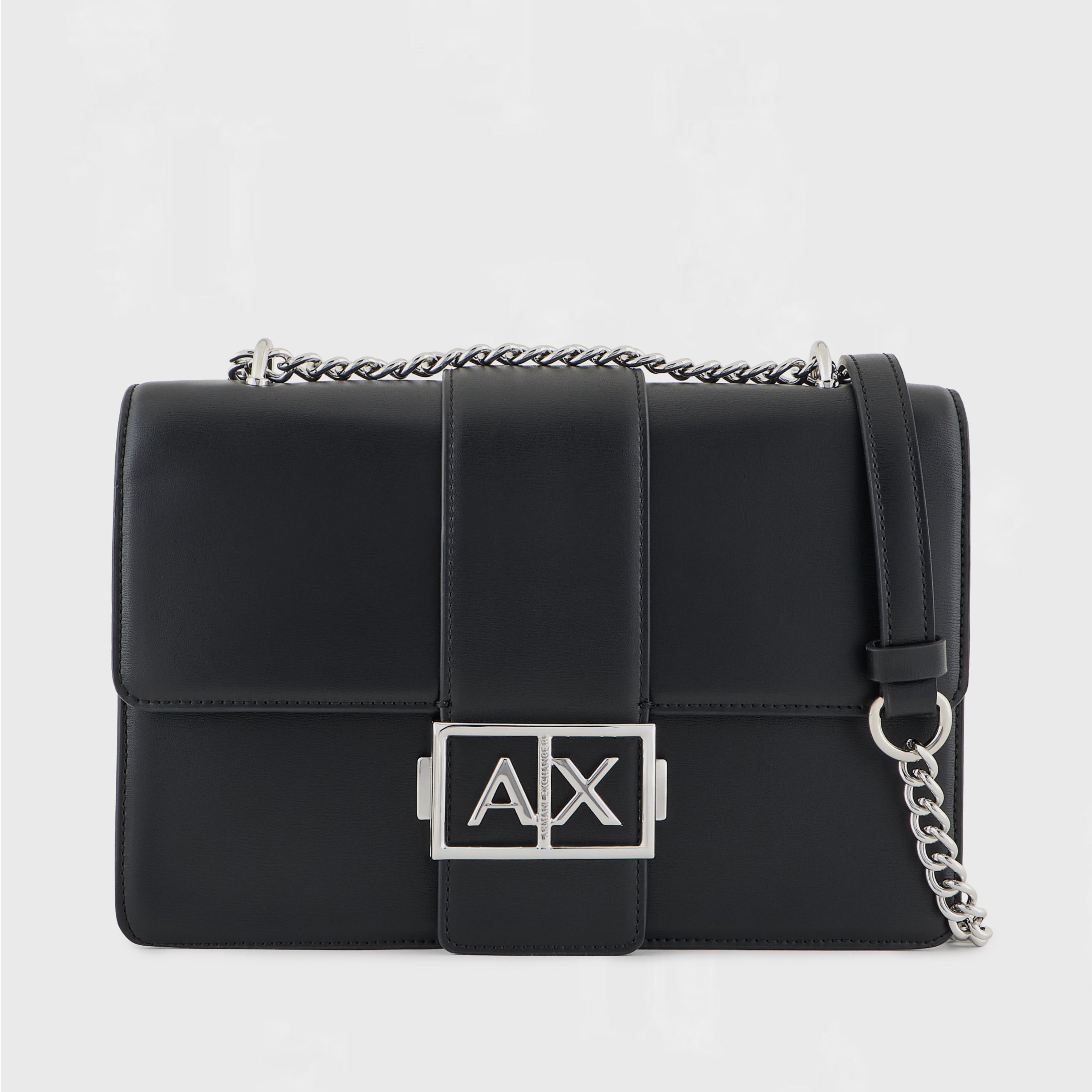 Дамска чанта в черно Women’s shoulder bag Armani Exchange XW000070 AF12039 UC001 Black