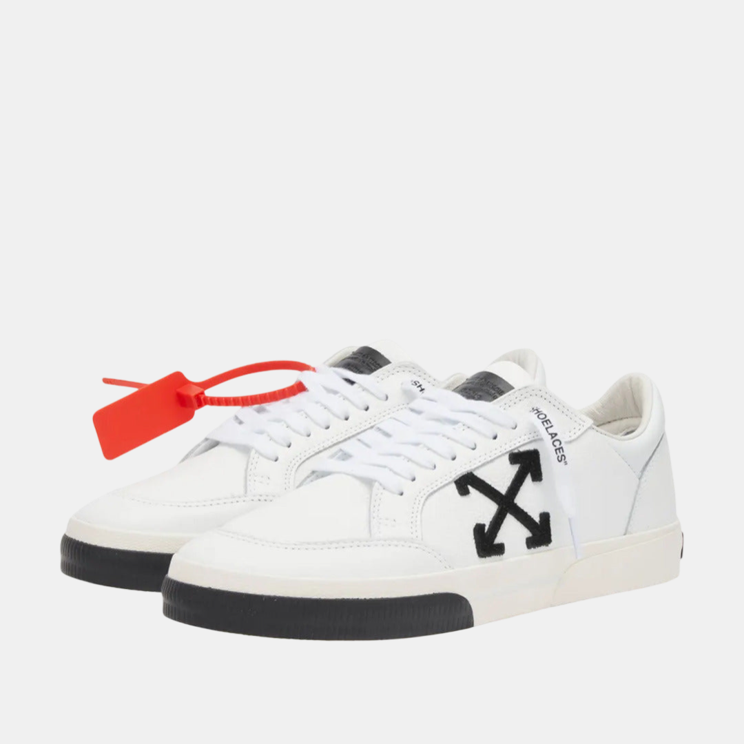 Мъжки бели кецове Off-White New Low Vulcanized Men Sneakers