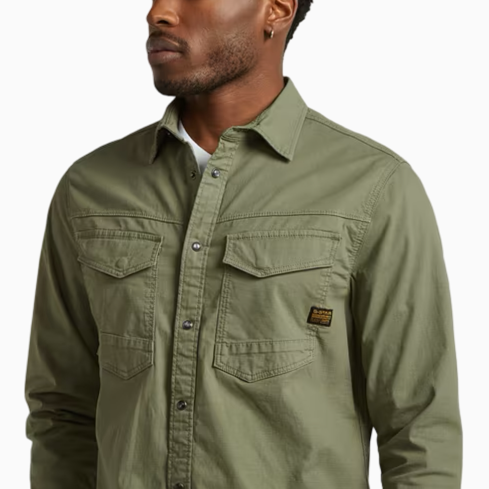 Мъжка риза G-Star Men Shirt D23616 D920 H886 Close-Up