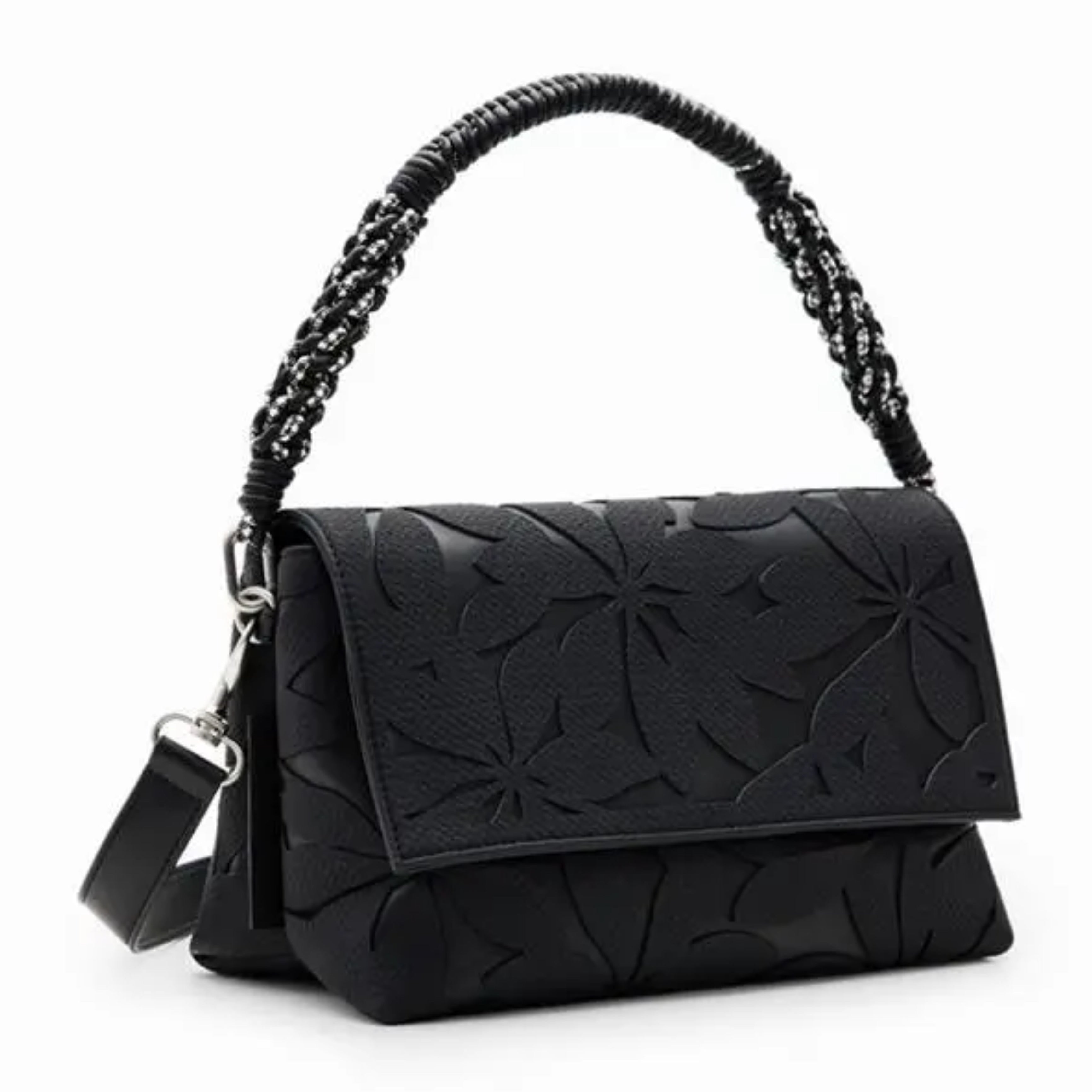 Дамска чанта в черно Desigual Women’s handbag Onyx Venecia 2.0 23WAXP60