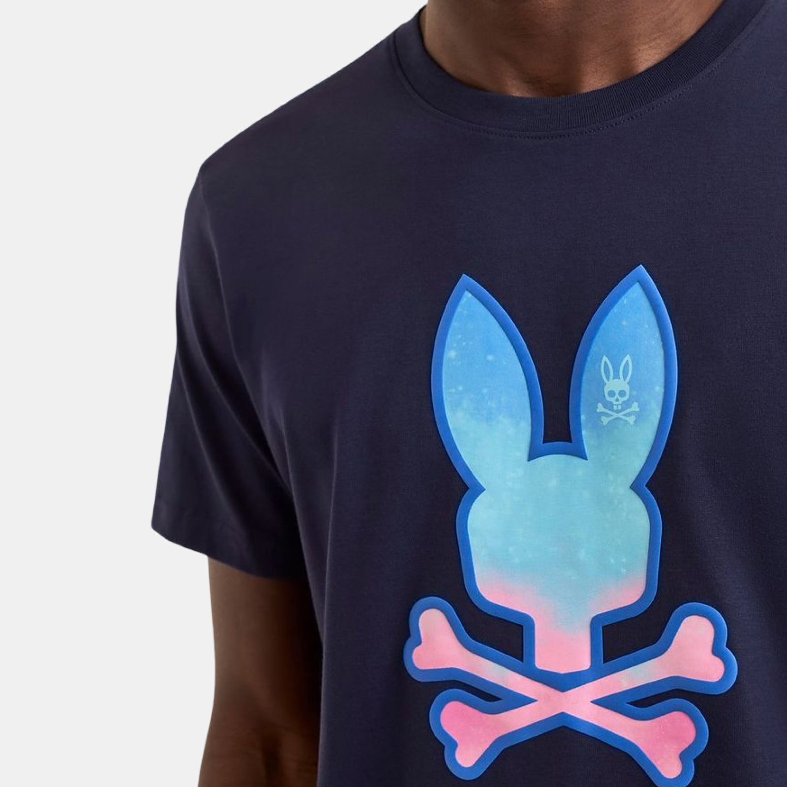 Мъжка тениска Psycho Bunny Men T-shirt MT0200237 402 Close-Up