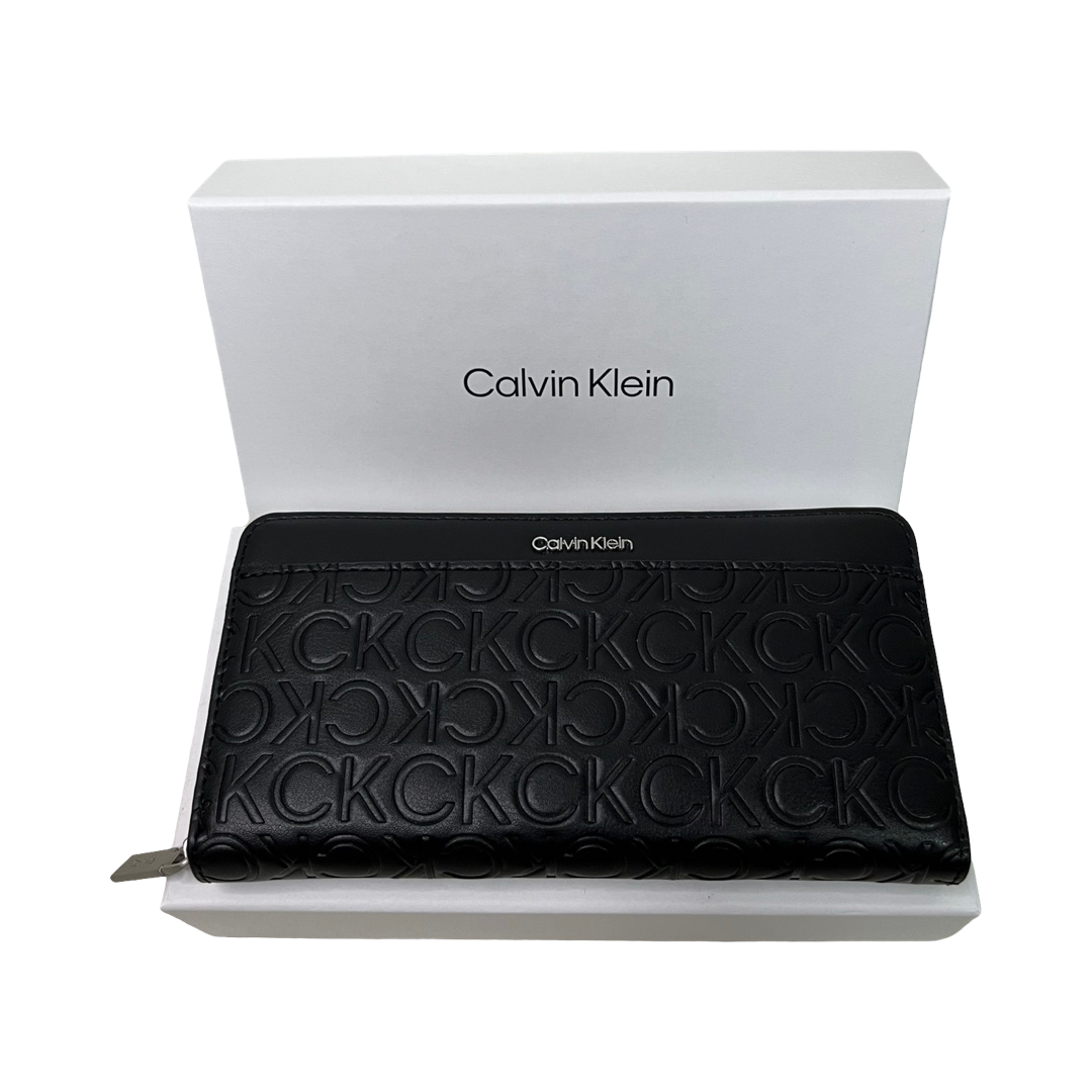 Клъч портмоне Calvin Klein K60K610973 в черно