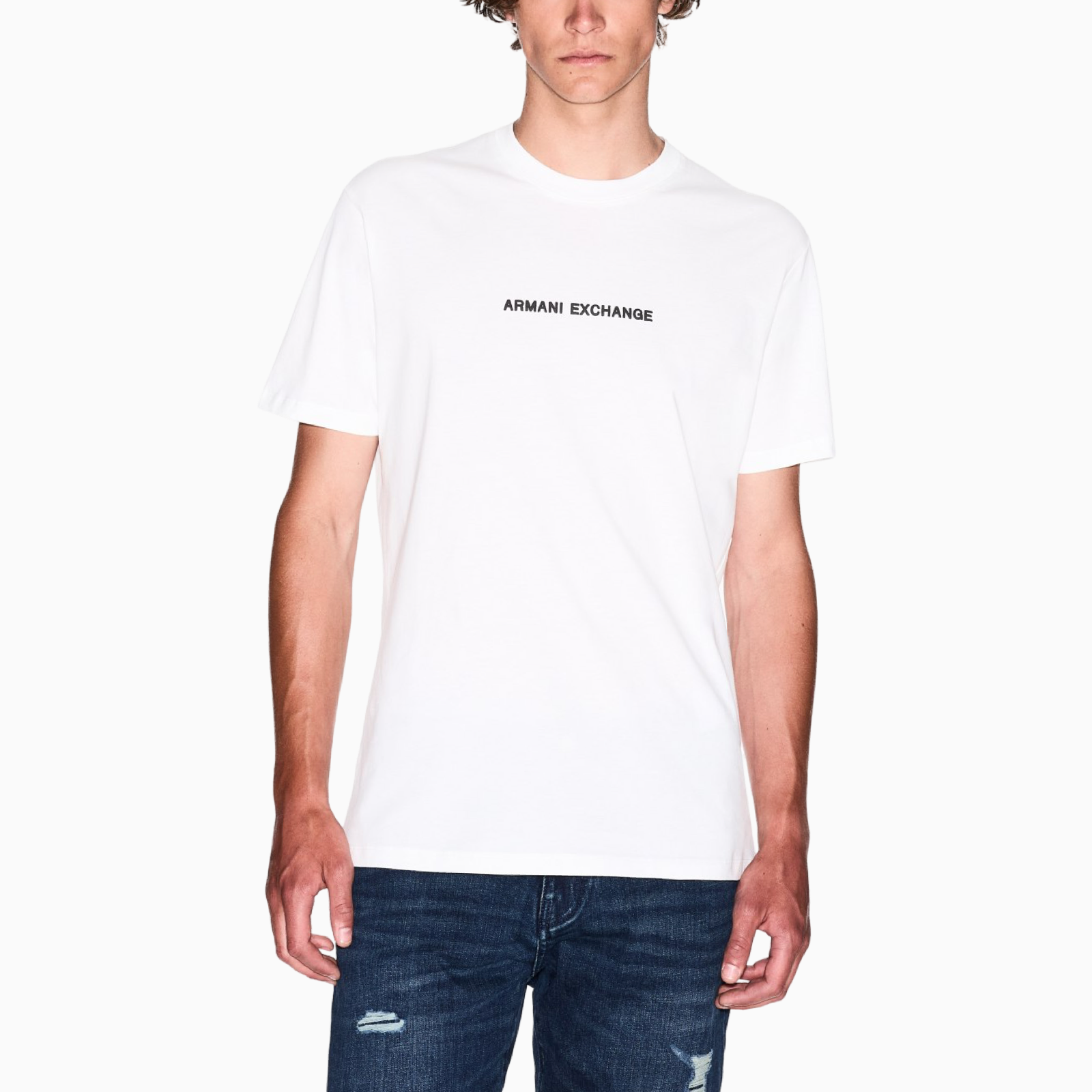 Мъжка бяла тениска Armani Exchange
XM000787 AF12308