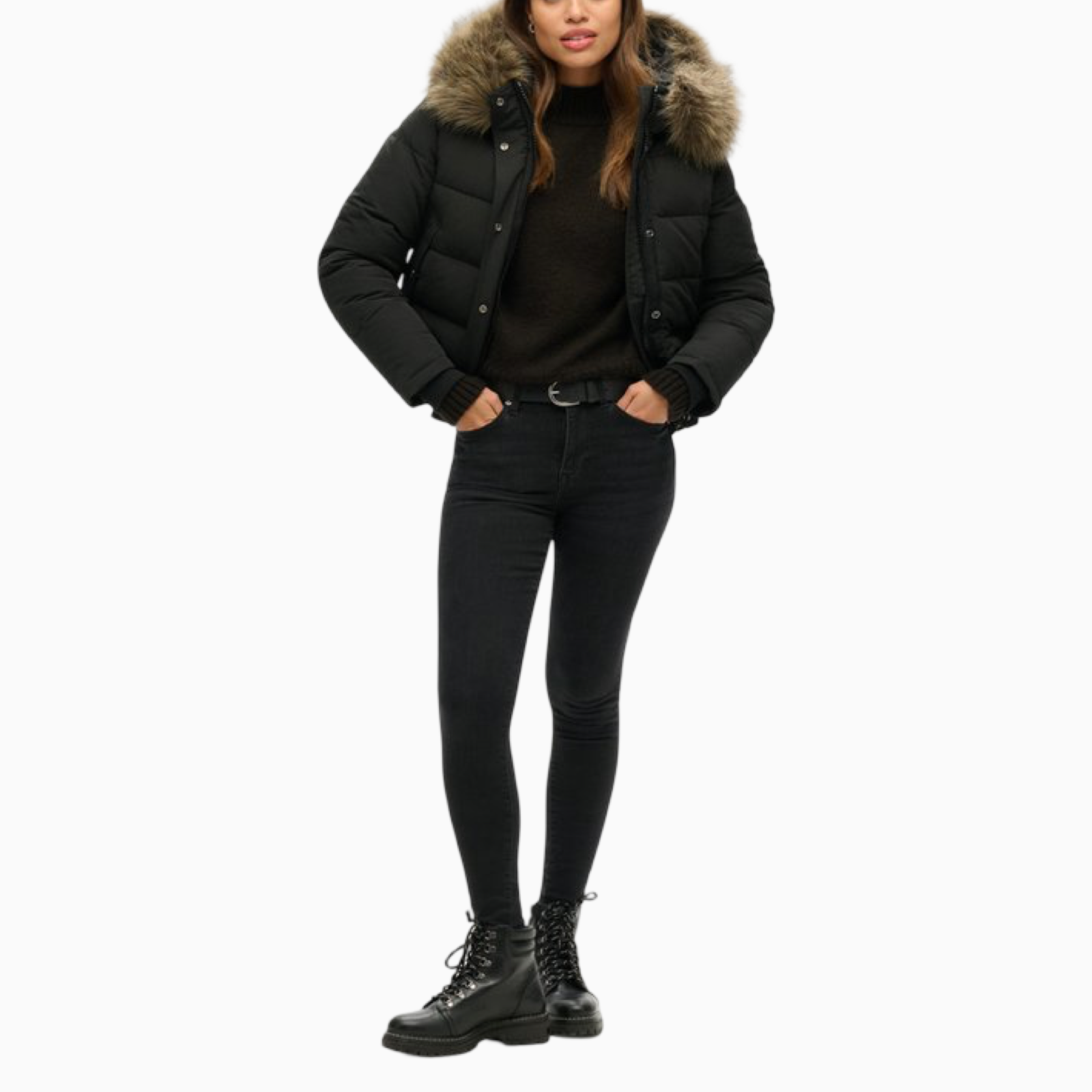 Дамско яке Superdry Women Jacket W5011785A Front View