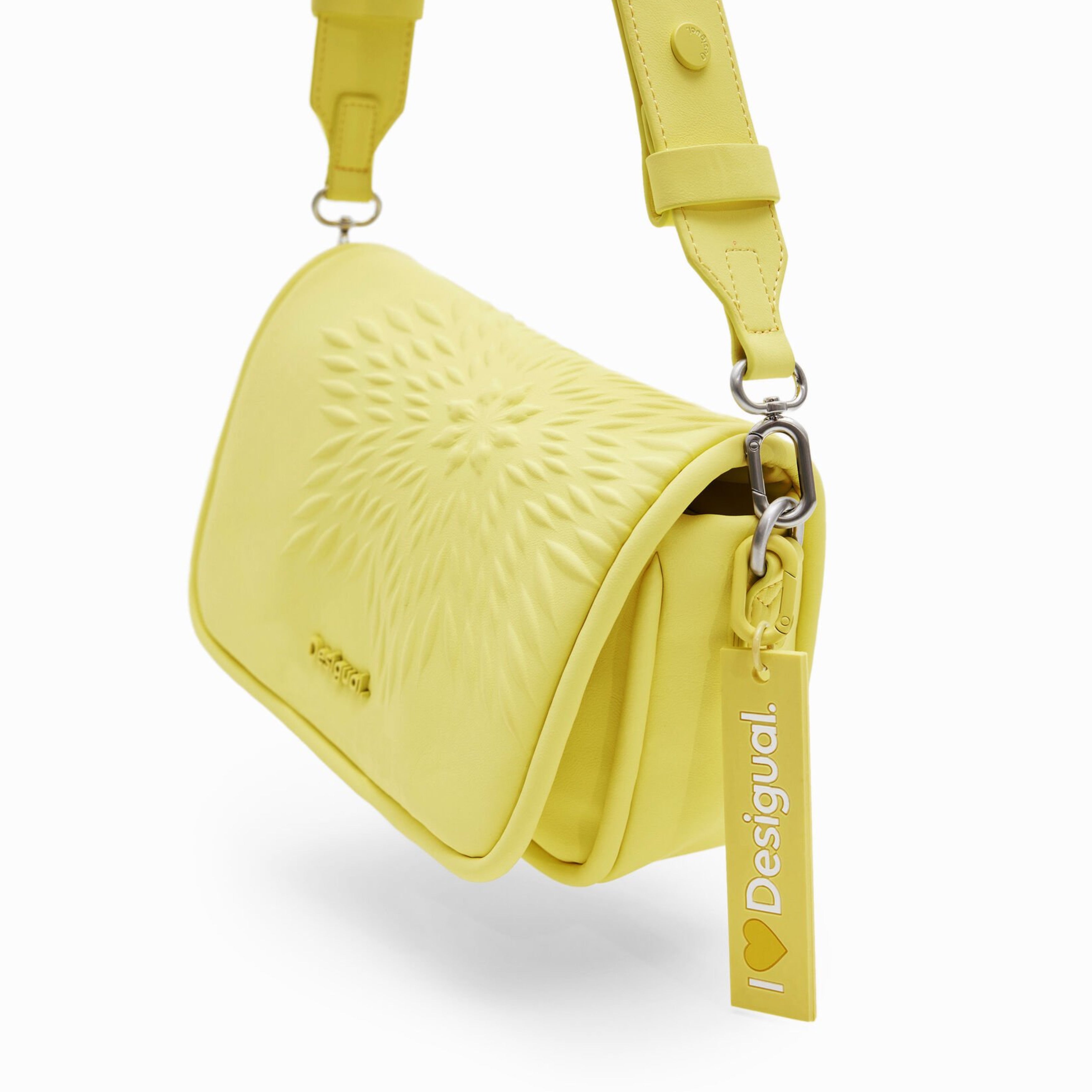 Дамска чанта в жълто Women’s S Star shoulder bag Desigual 24SAXP738018U Yellow