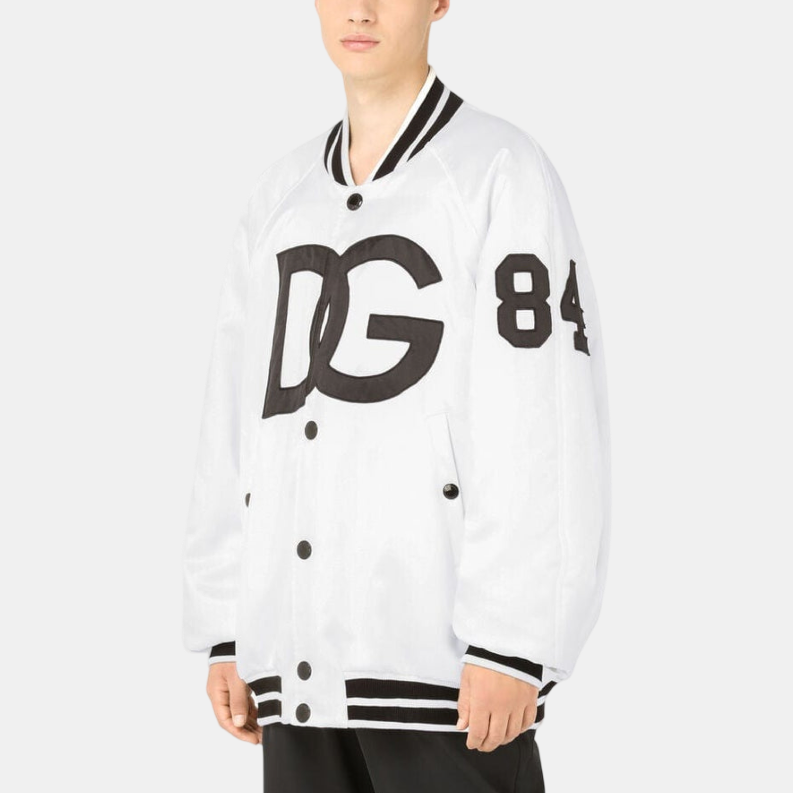 Мъжко яке Dolce & Gabbana DG Embroidery Satin Men Jacket